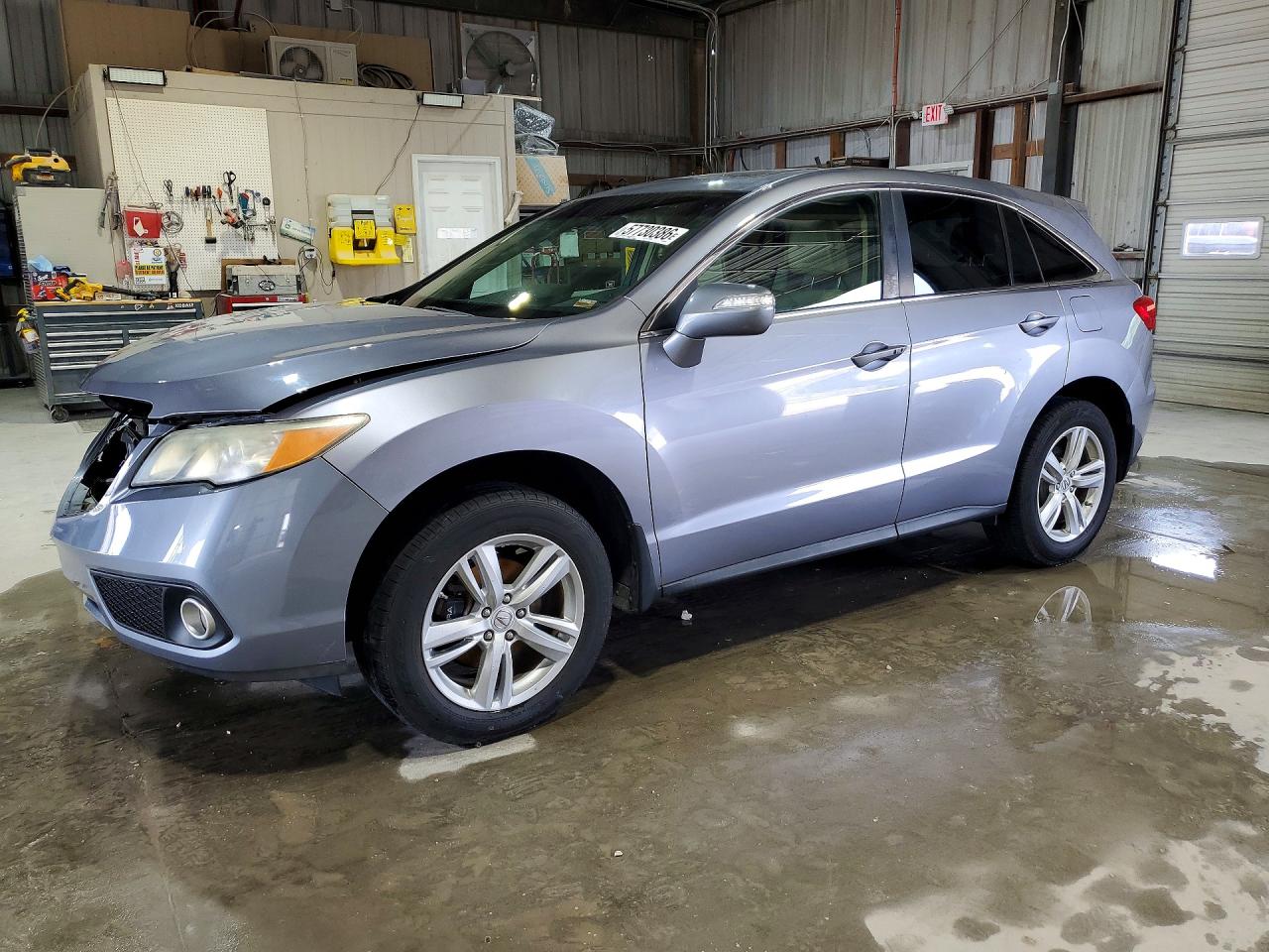 2013 Acura Rdx Technology Silver vin: 5J8TB3H59DL009293