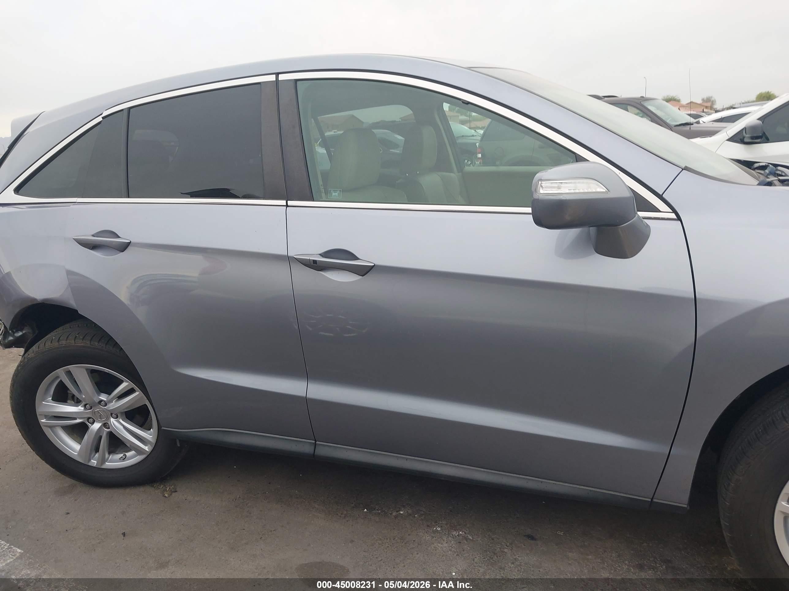 2013 Acura Rdx   Серебряный vin: 5J8TB3H59DL009312
