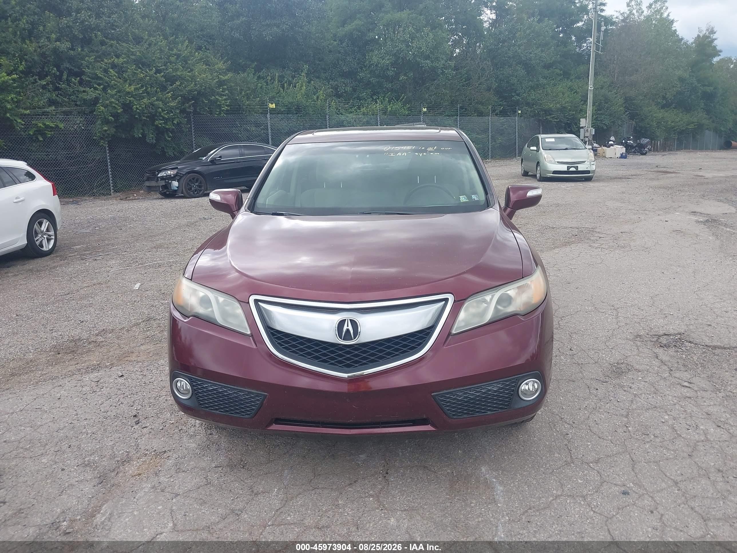 2013 Acura Rdx   Maroon vin: 5J8TB3H59DL015451