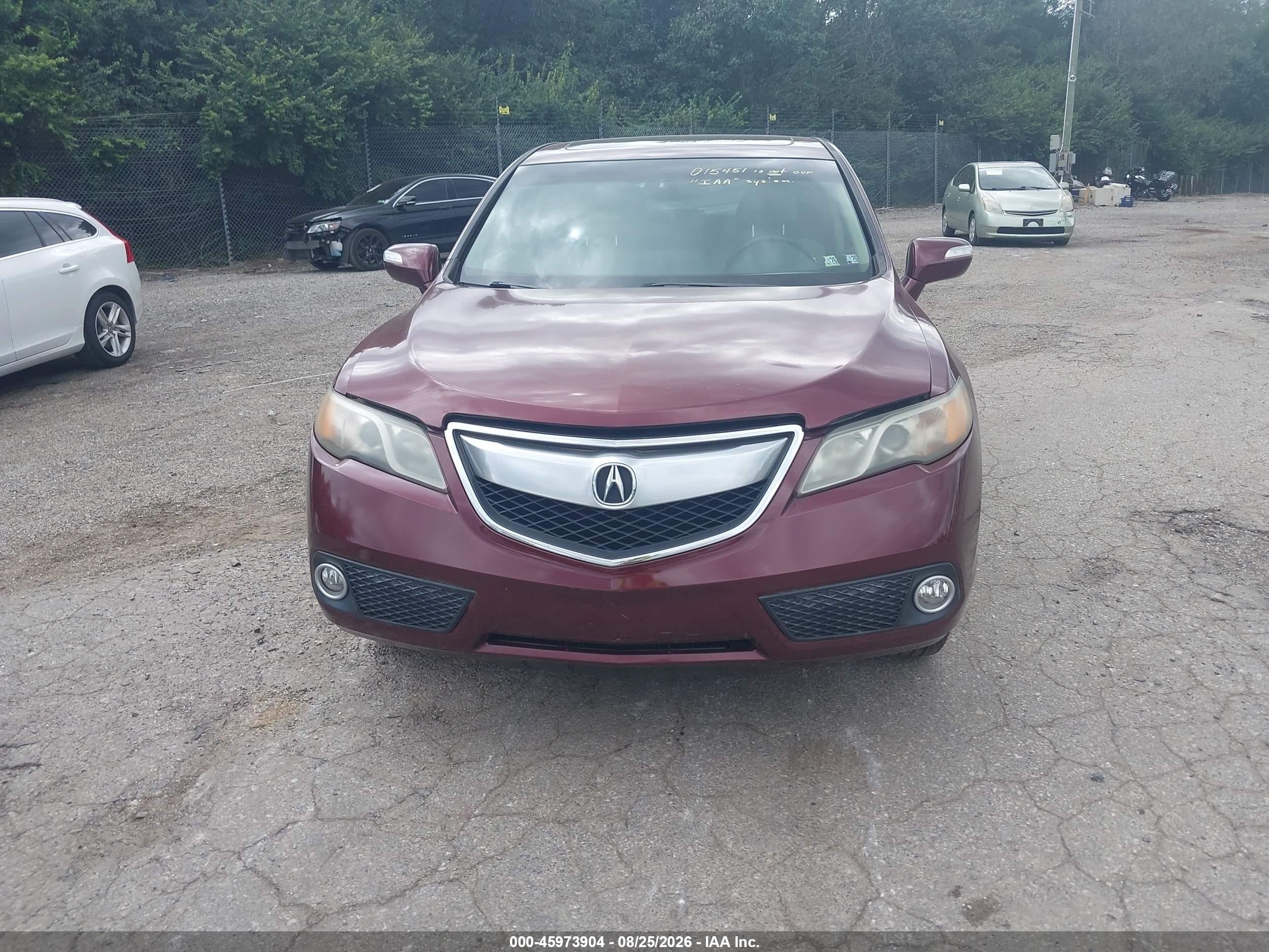 2013 Acura Rdx   Maroon vin: 5J8TB3H59DL015451