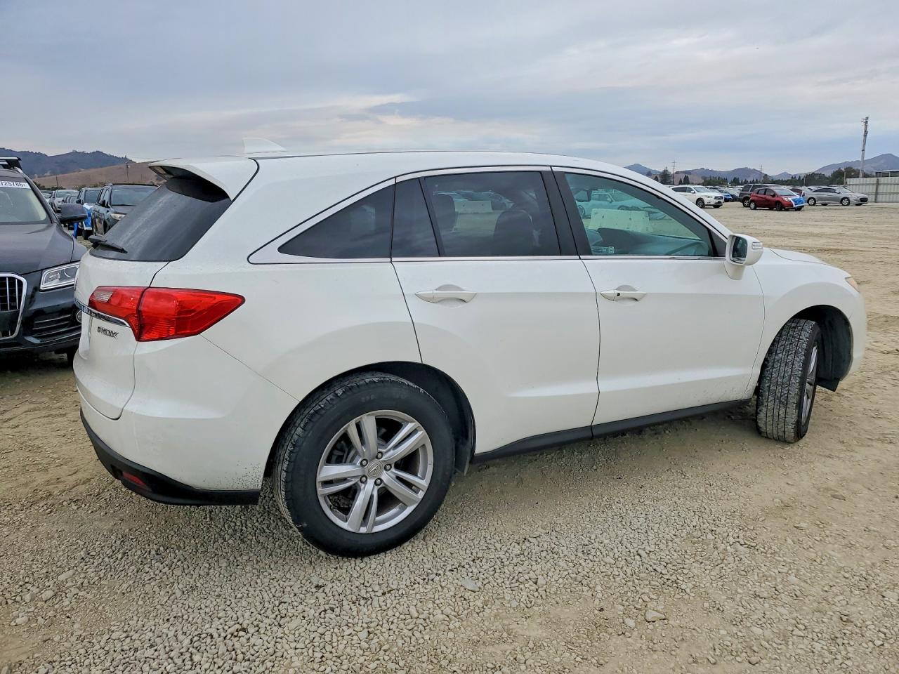 2013 Acura Rdx Technology White vin: 5J8TB3H59DL019192