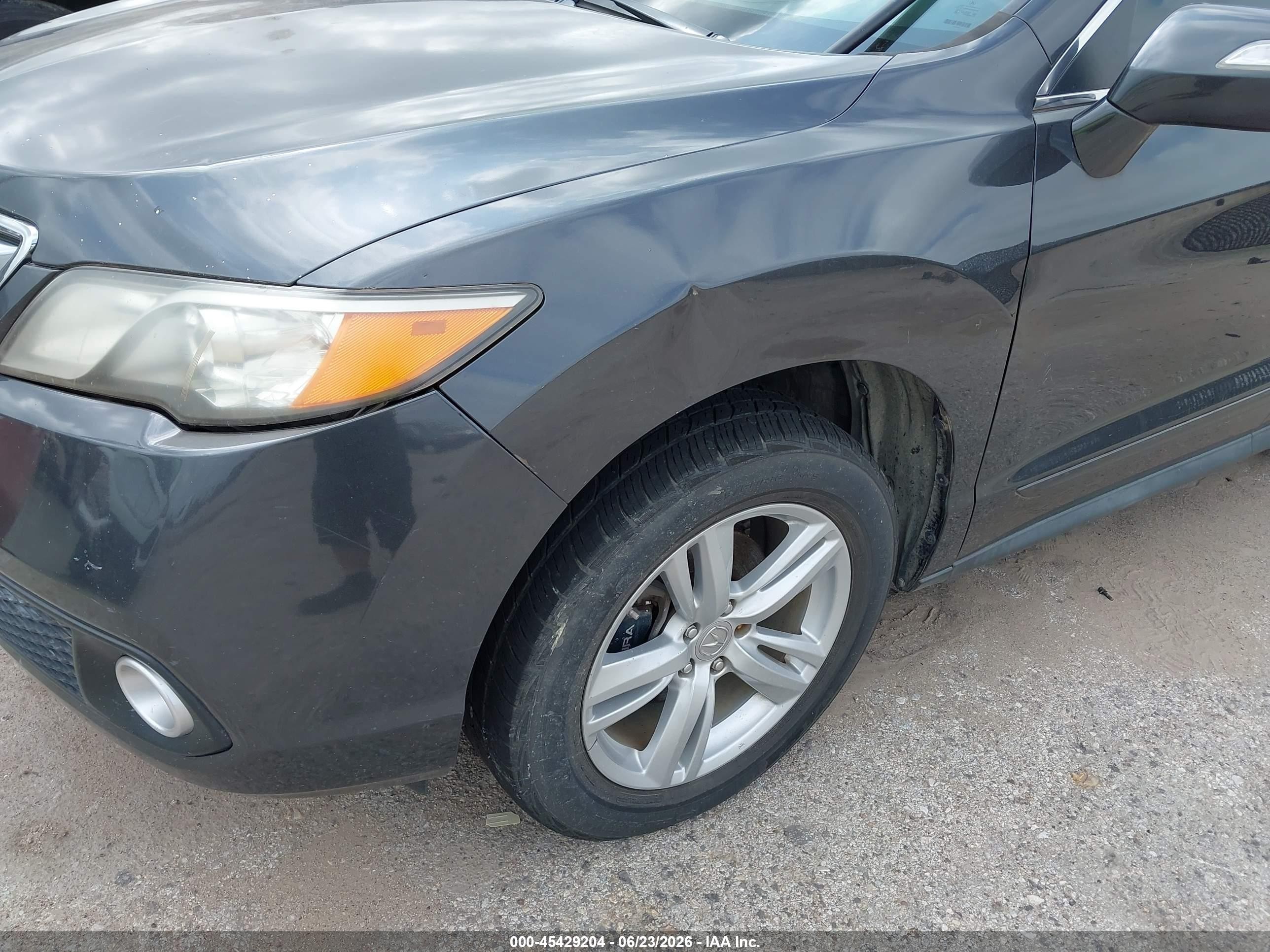 2014 Acura Rdx   Gray vin: 5J8TB3H59EL008680