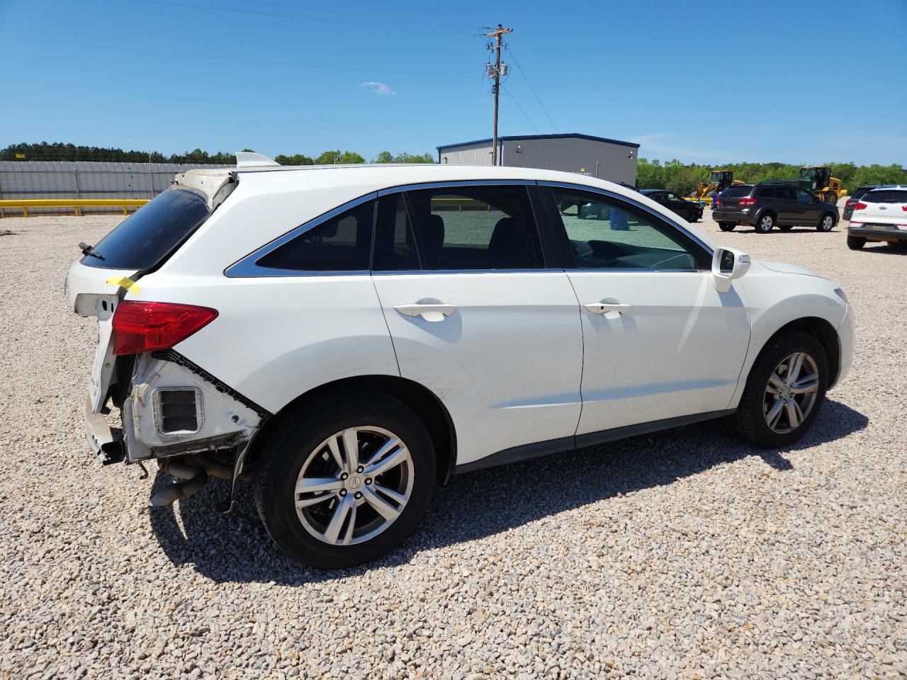 2014 Acura Rdx Technology White vin: 5J8TB3H59EL010347