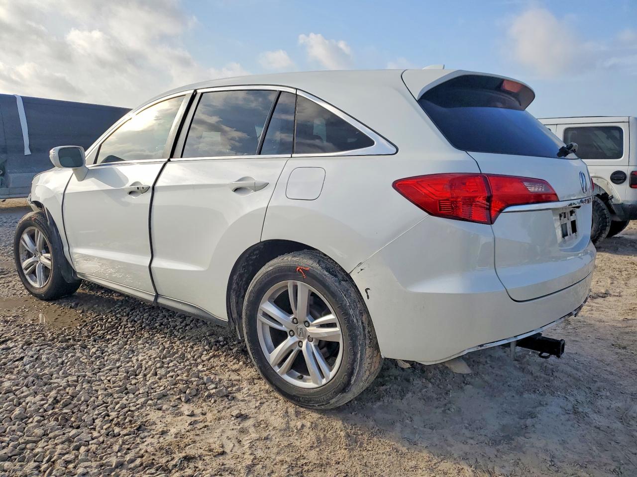 2015 Acura Rdx Technology White vin: 5J8TB3H59FL015758