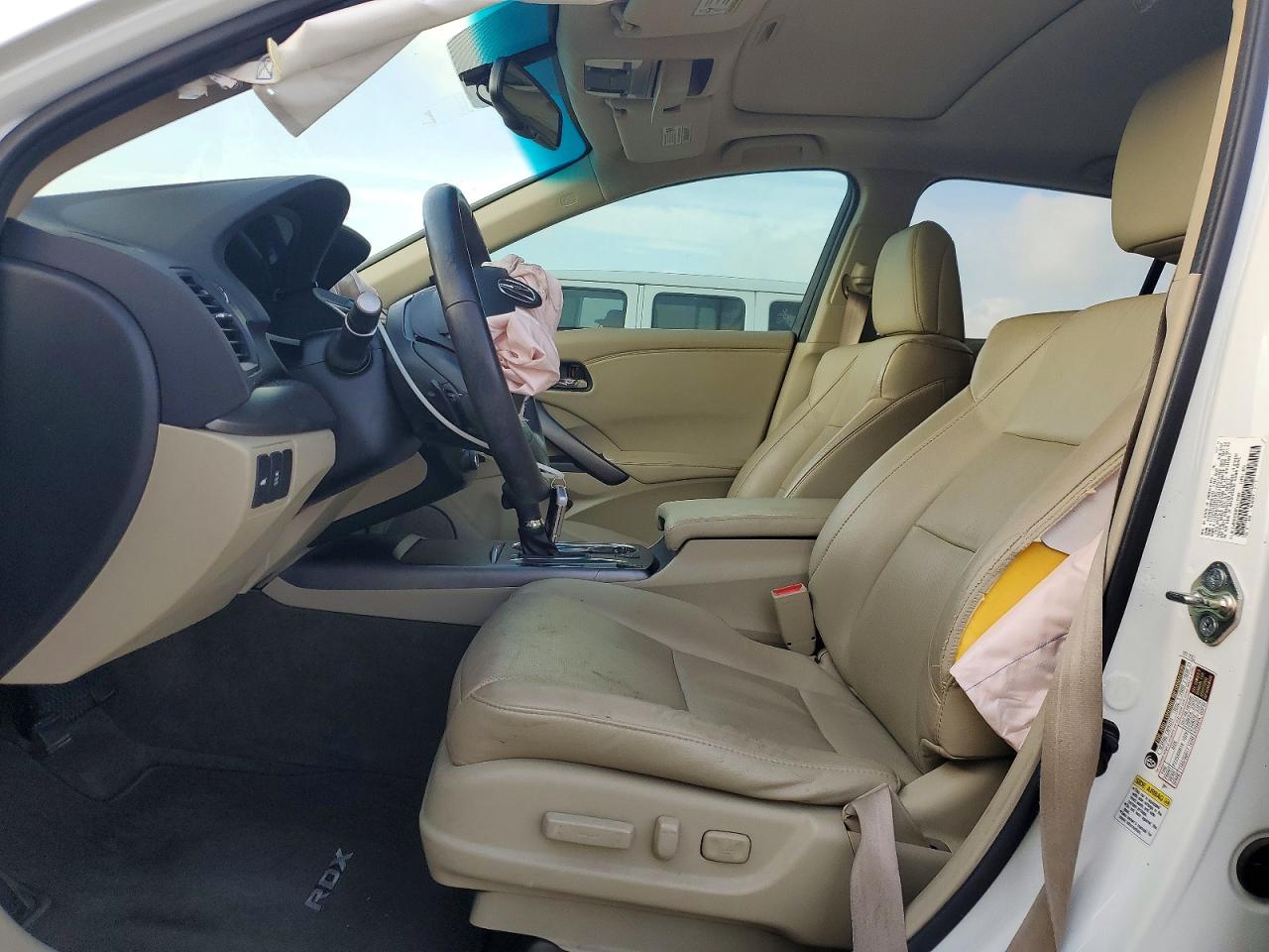 2015 Acura Rdx Technology White vin: 5J8TB3H59FL015758