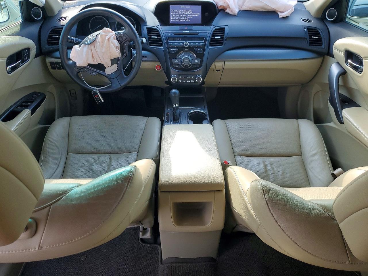 2015 Acura Rdx Technology White vin: 5J8TB3H59FL015758