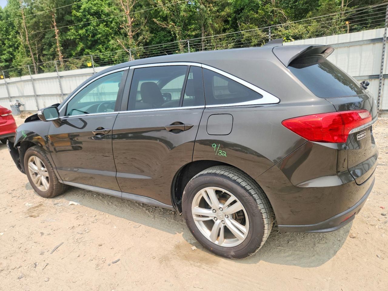 2015 Acura Rdx Technology Gray vin: 5J8TB3H5XFL001433