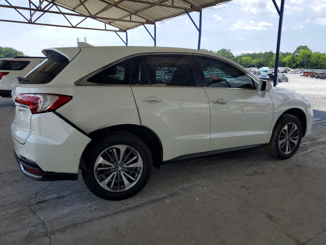 2018 Acura Rdx Advance White vin: 5J8TB3H76JL009510