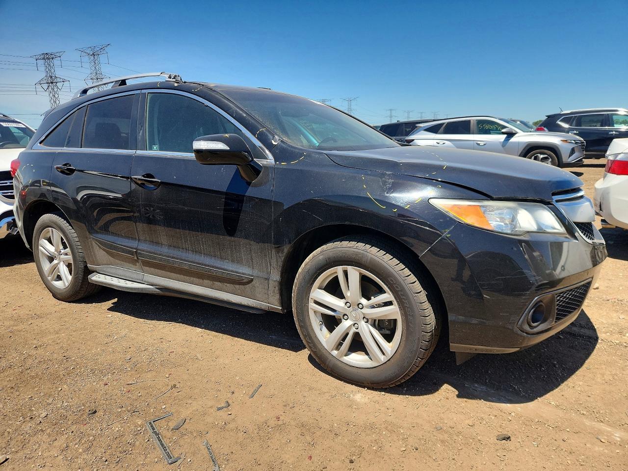 2013 Acura Rdx Black vin: 5J8TB4H30DL008828