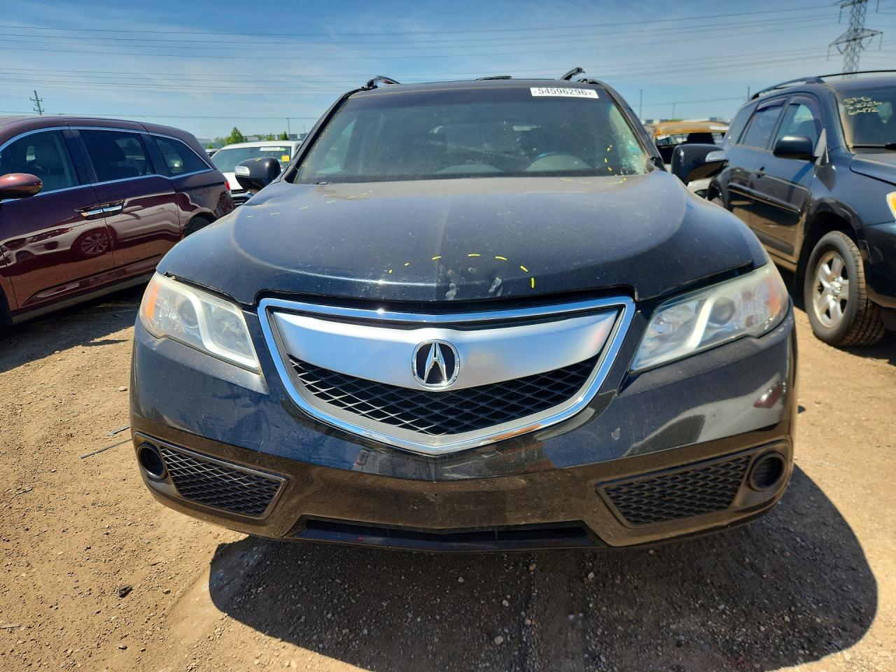 2013 Acura Rdx Black vin: 5J8TB4H30DL008828