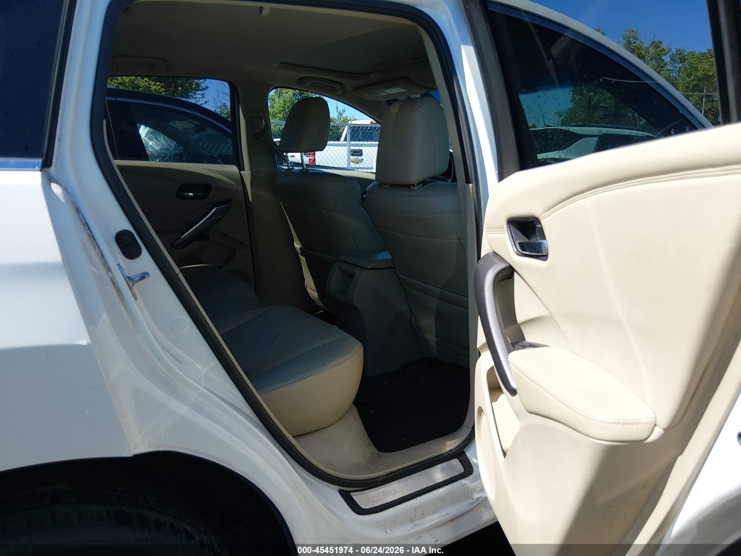 2013 Acura Rdx   White vin: 5J8TB4H30DL020977