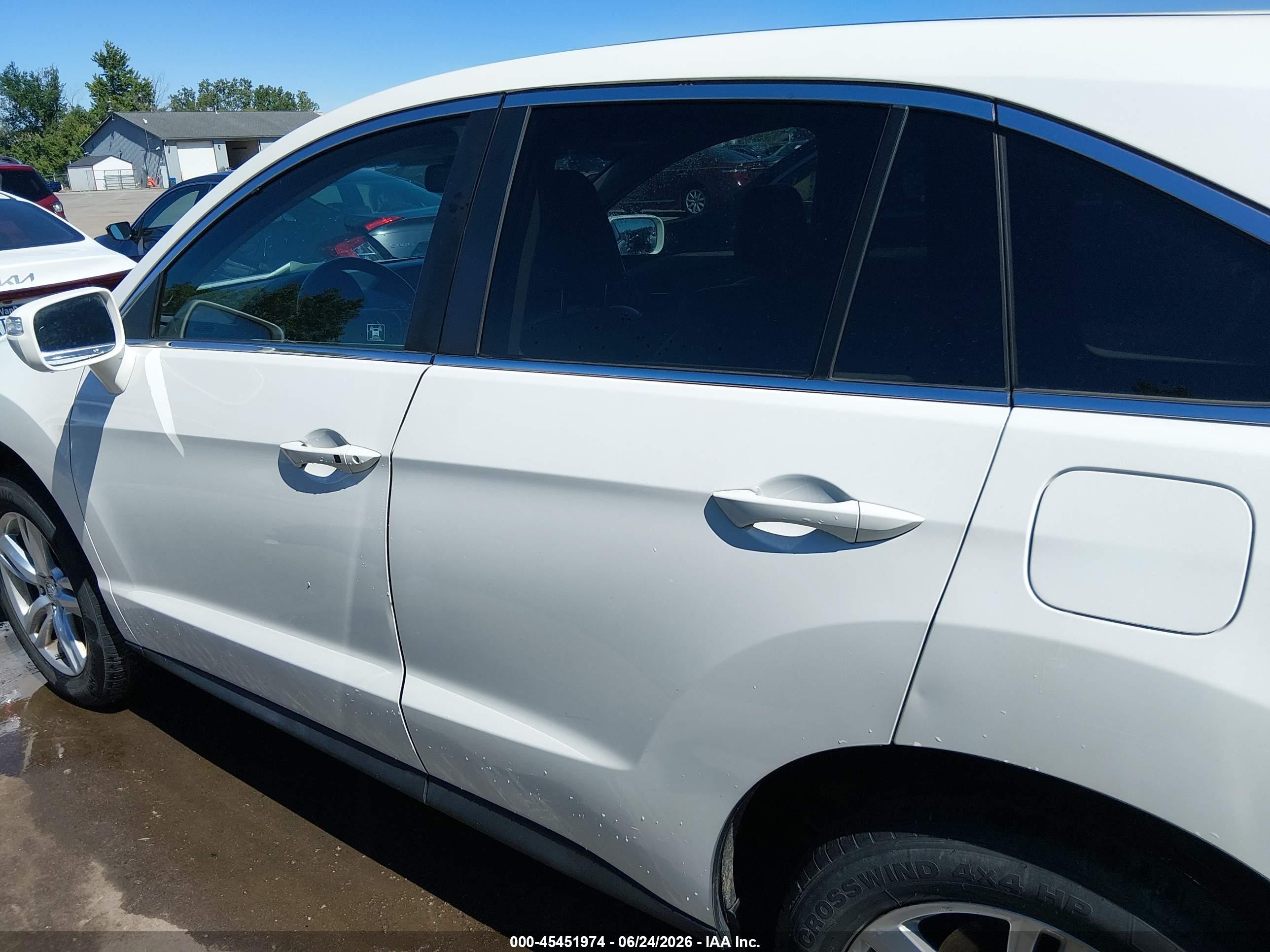 2013 Acura Rdx   White vin: 5J8TB4H30DL020977