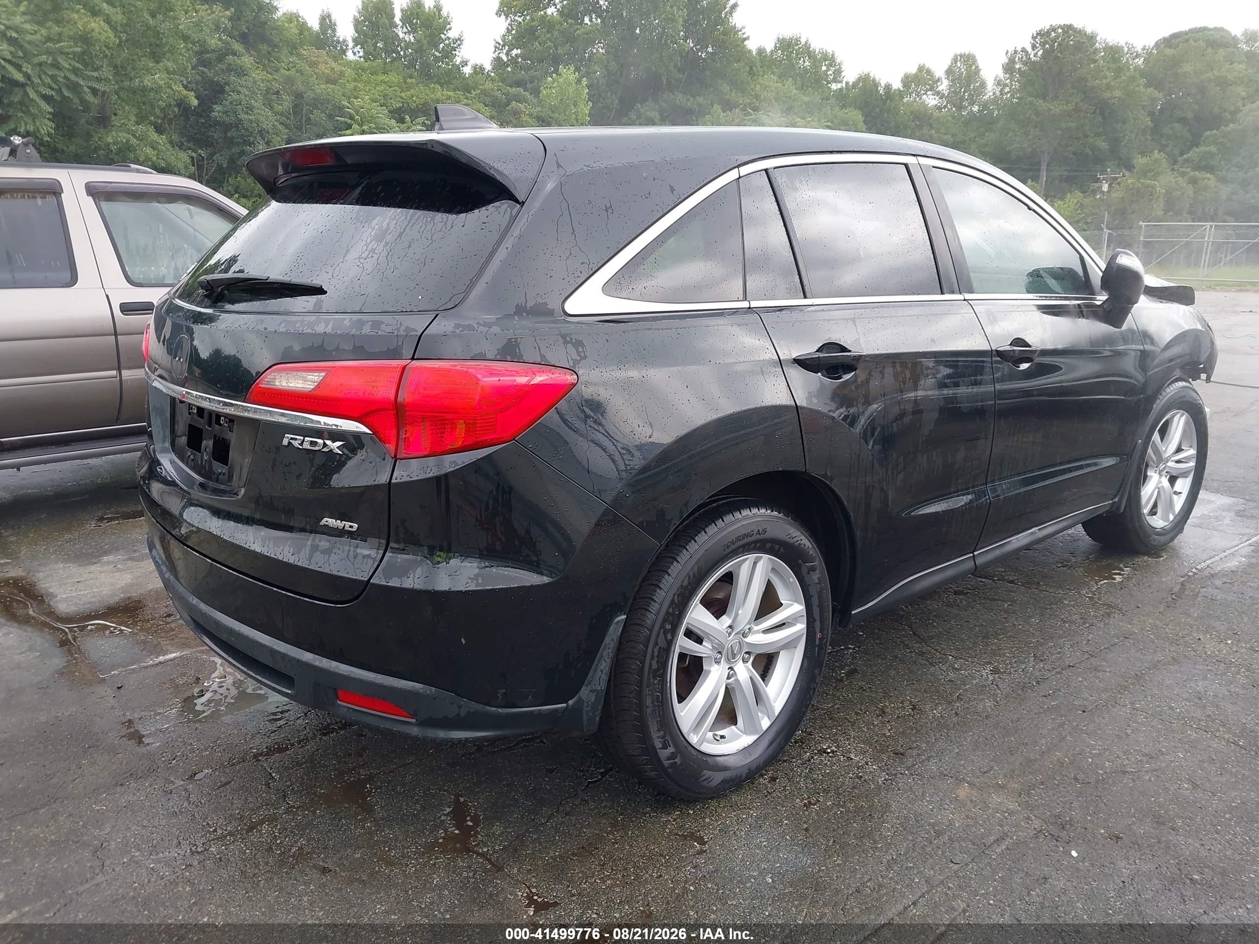 2014 Acura Rdx   Black vin: 5J8TB4H30EL004683