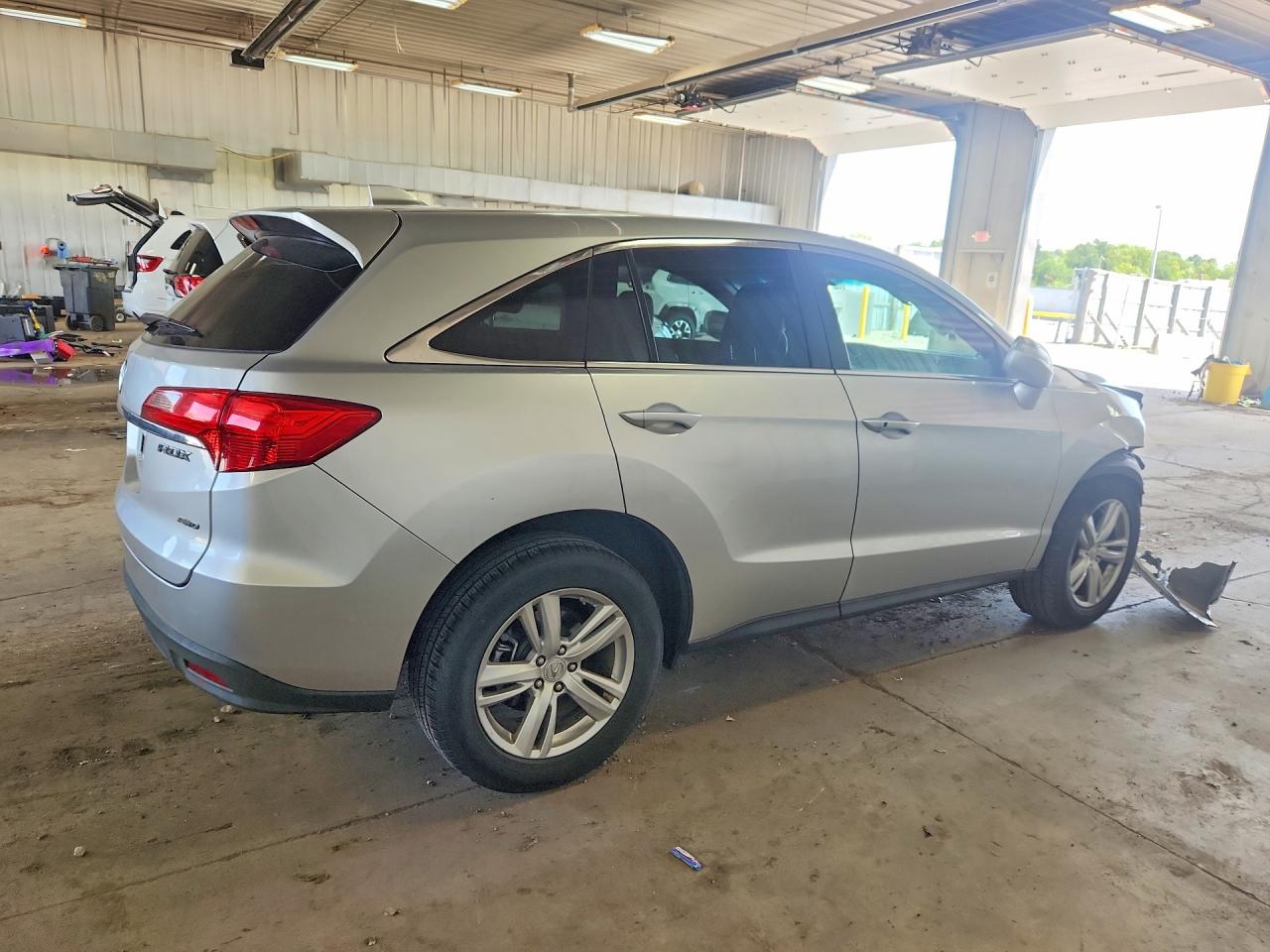 2015 Acura Rdx Серебряный vin: 5J8TB4H30FL010176
