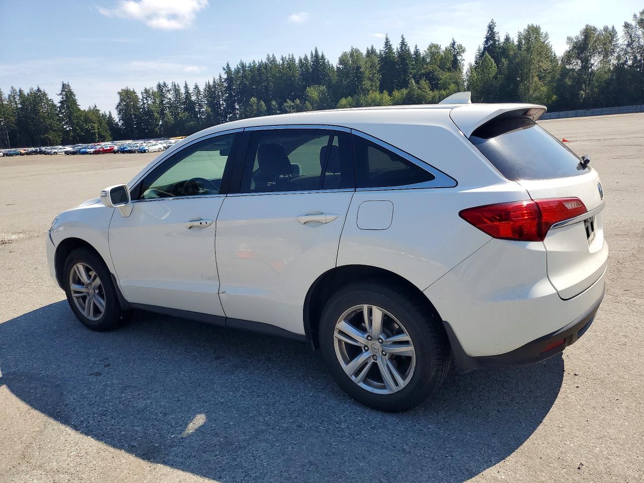 2015 Acura Rdx White vin: 5J8TB4H30FL014664