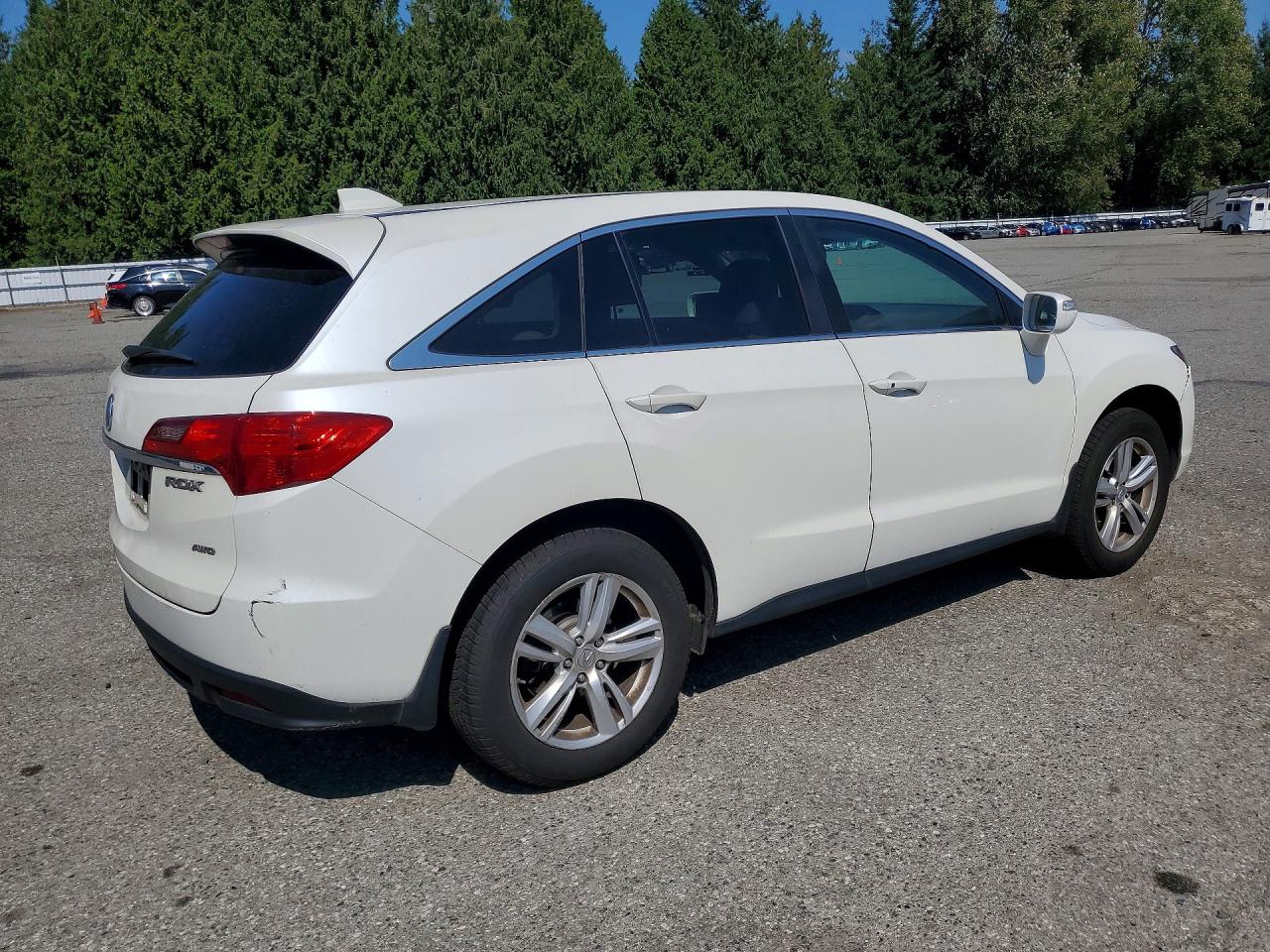 2015 Acura Rdx White vin: 5J8TB4H30FL014664