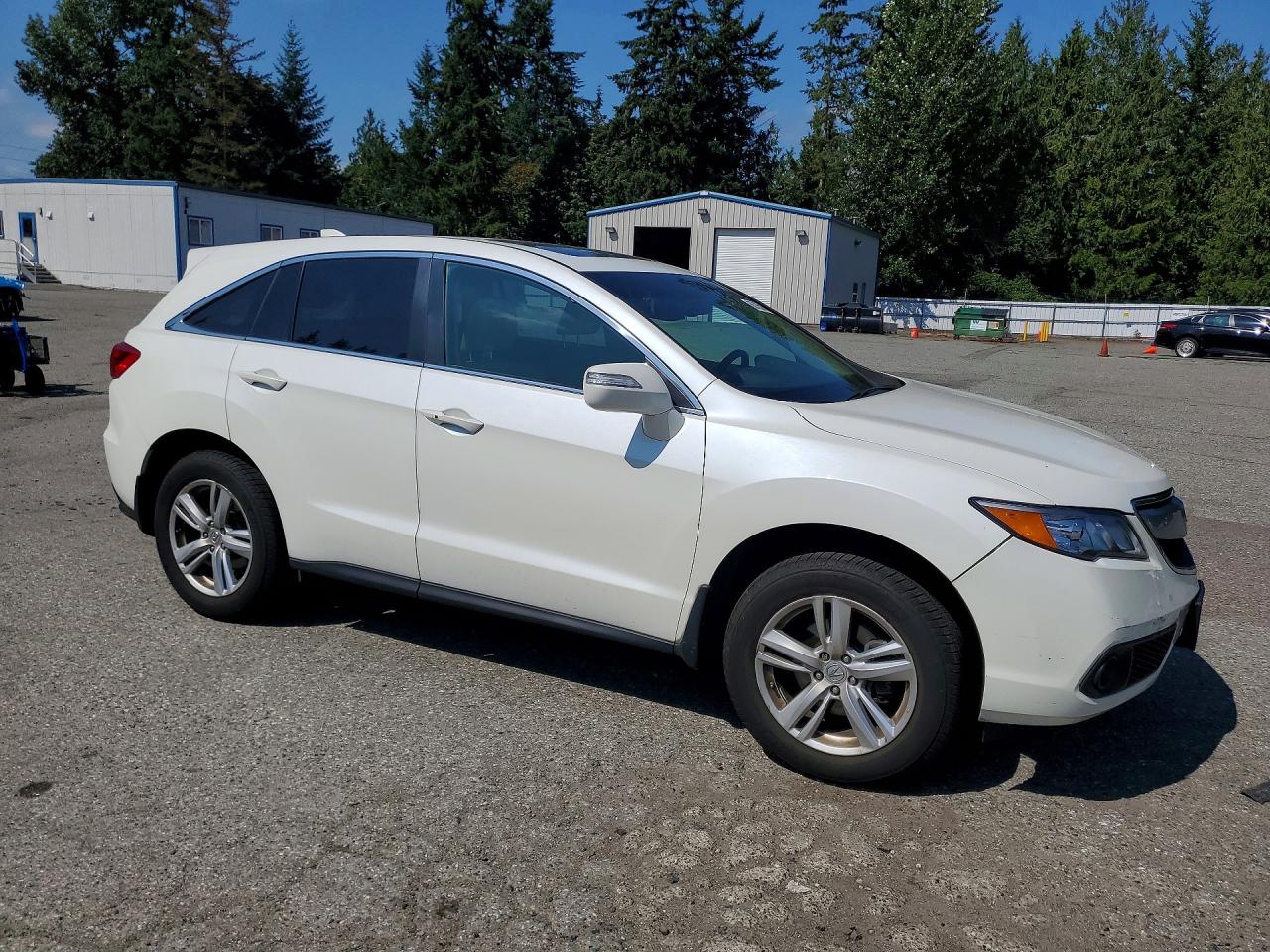 2015 Acura Rdx White vin: 5J8TB4H30FL014664