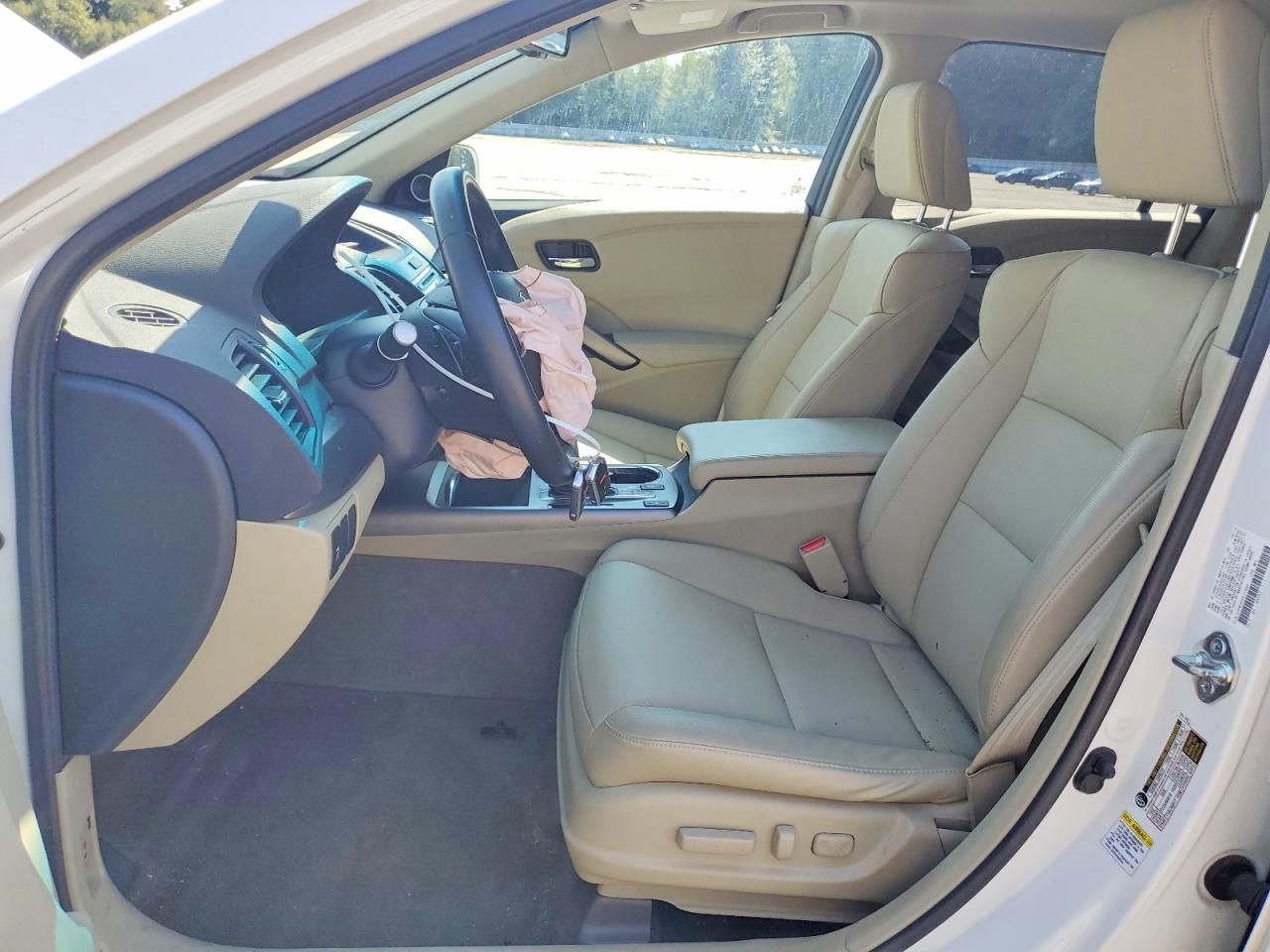 2015 Acura Rdx White vin: 5J8TB4H30FL014664