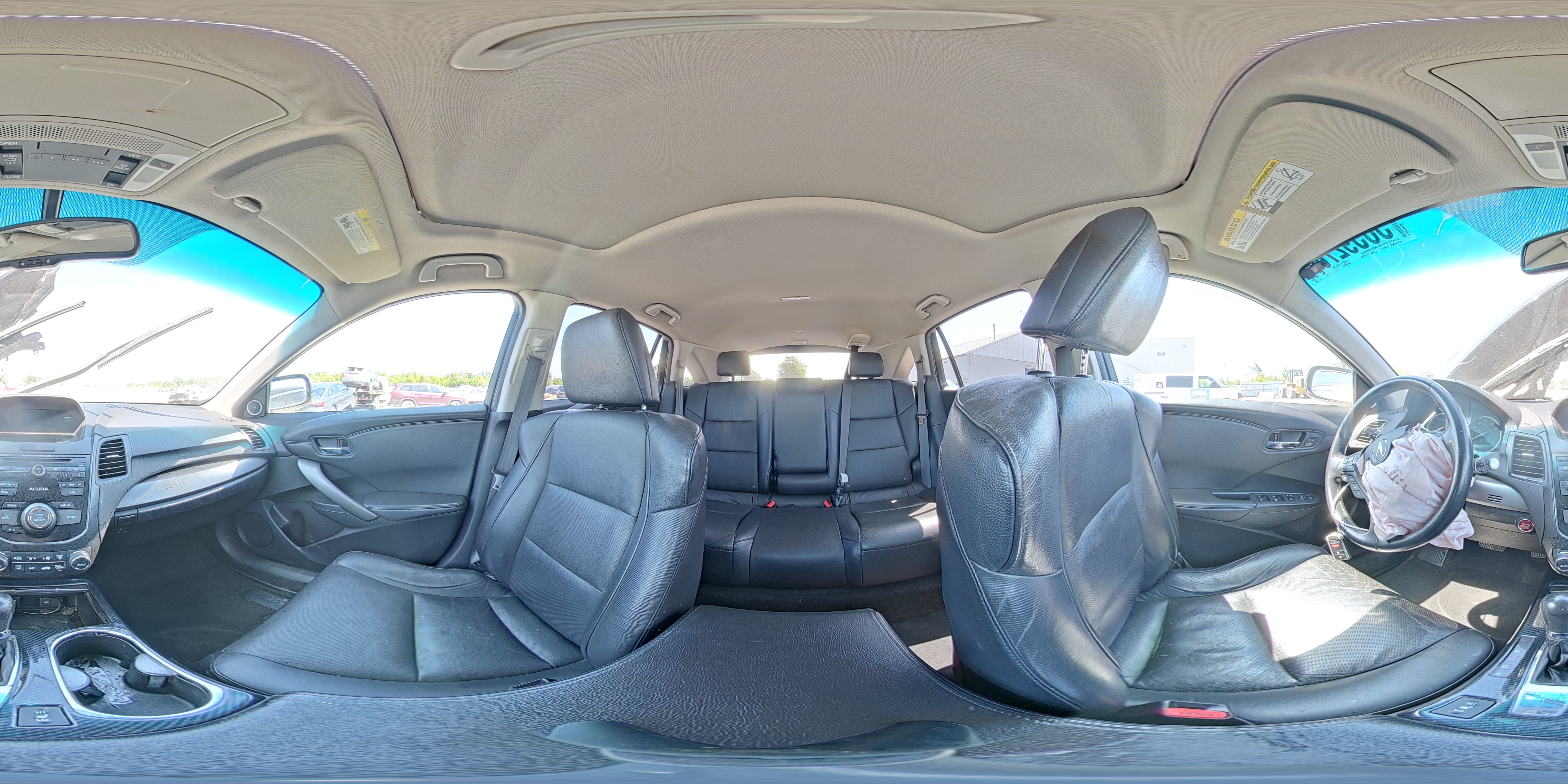 2015 Acura Rdx Black vin: 5J8TB4H30FL026412