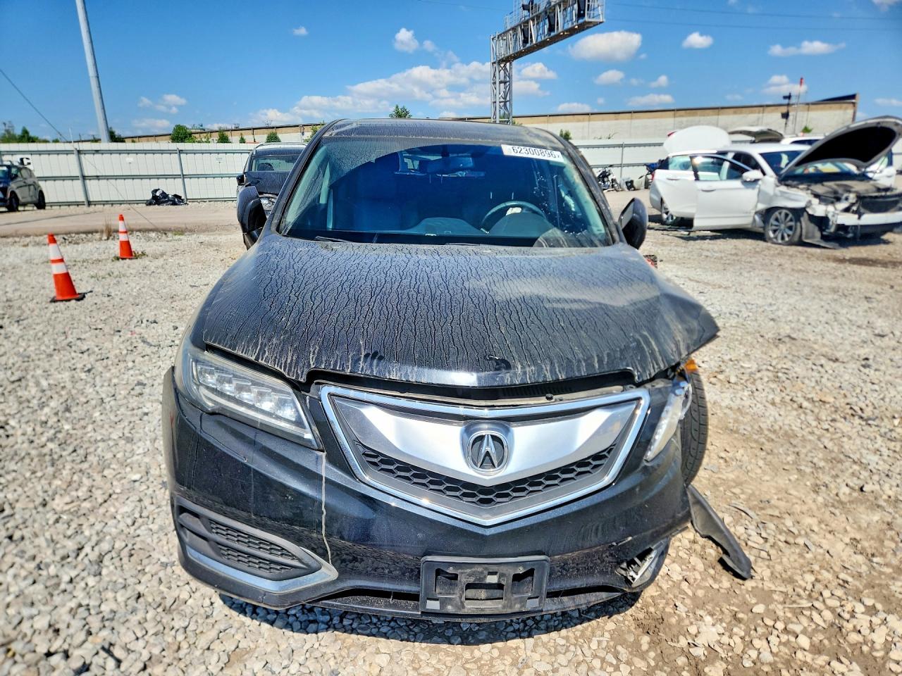 2018 Acura Rdx Black vin: 5J8TB4H30JL015788