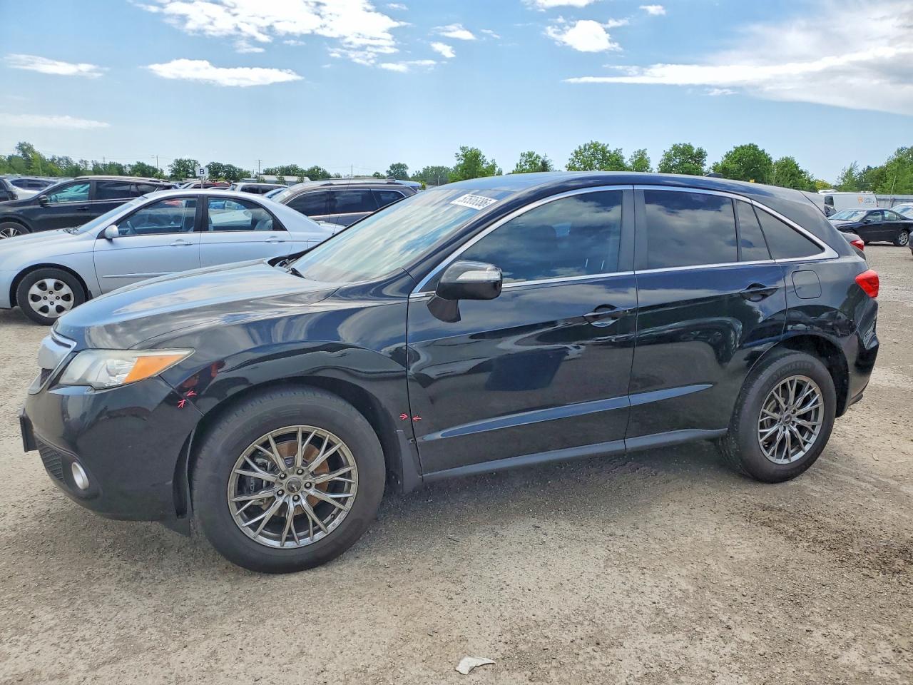 2013 Acura Rdx Black vin: 5J8TB4H31DL804147