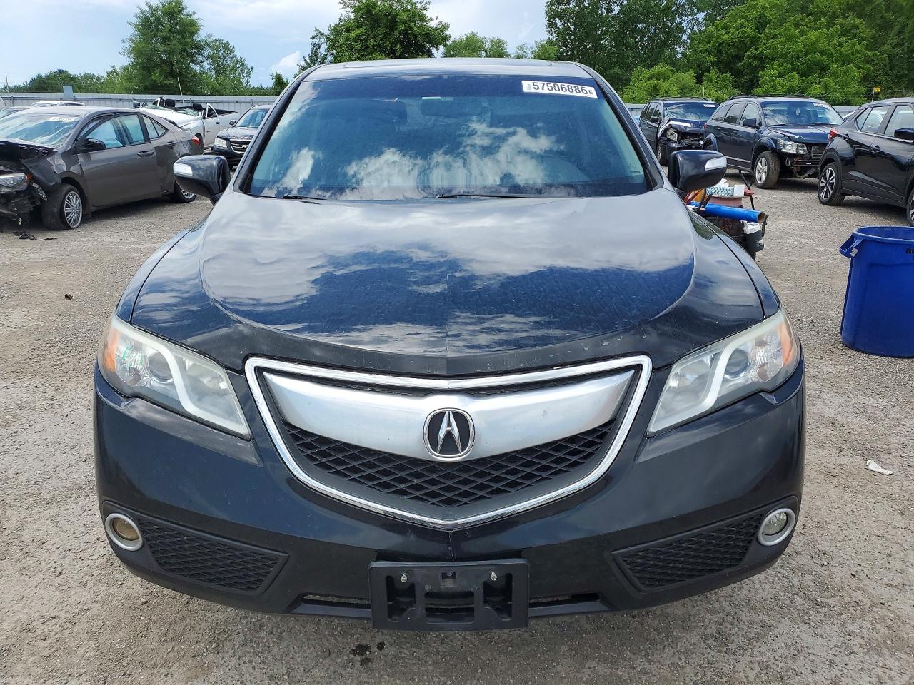 2013 Acura Rdx Black vin: 5J8TB4H31DL804147