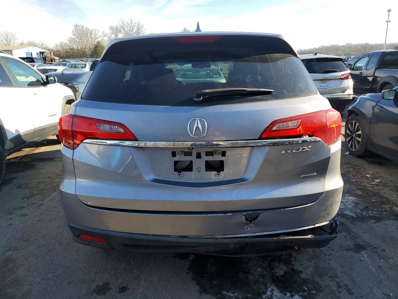 2015 Acura Rdx Silver vin: 5J8TB4H31FL024488