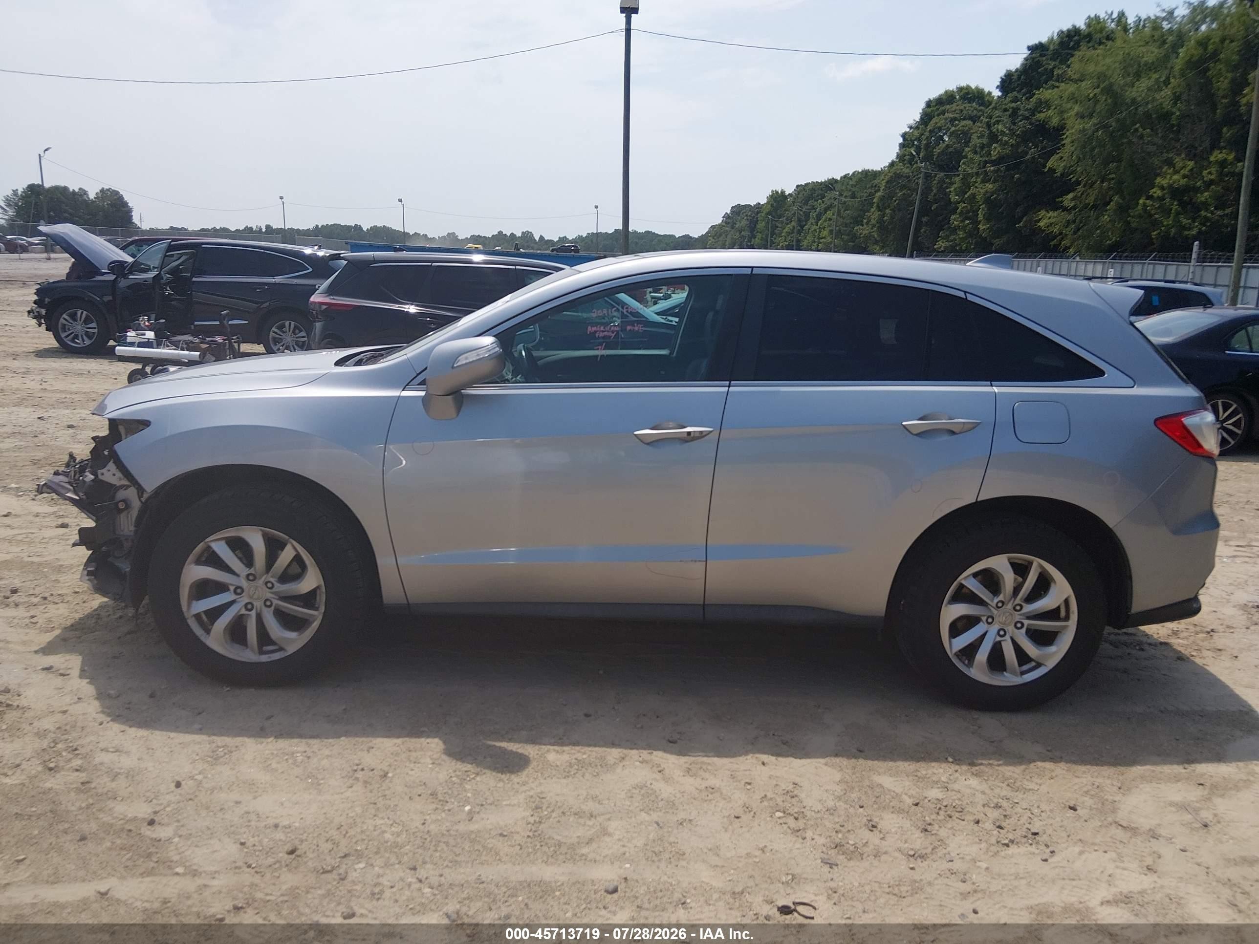 2017 Acura Rdx Acurawatch Plus Package Silver vin: 5J8TB4H31HL000677