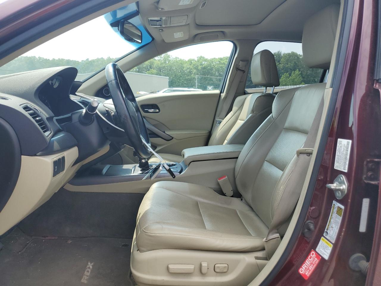 2013 Acura Rdx Red vin: 5J8TB4H32DL016977