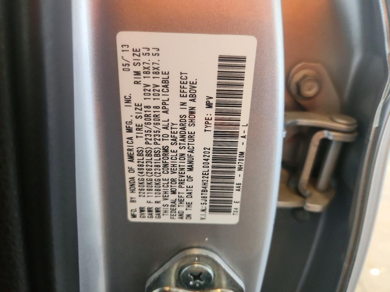 2014 Acura Rdx Silver vin: 5J8TB4H32EL004202