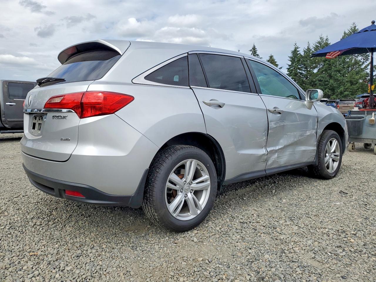 2014 Acura Rdx Silver vin: 5J8TB4H32EL022196