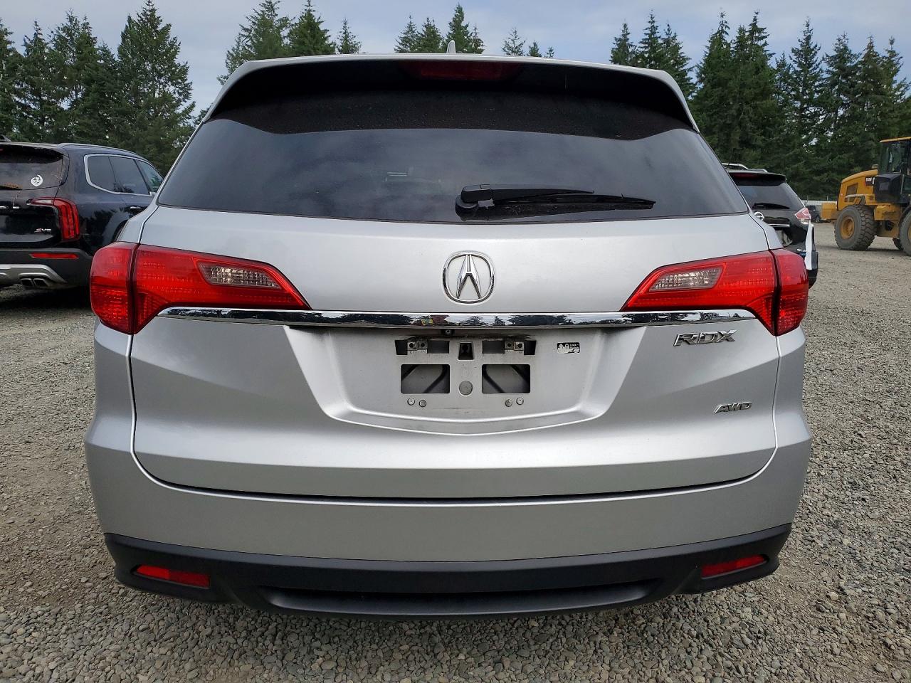 2014 Acura Rdx Silver vin: 5J8TB4H32EL022196