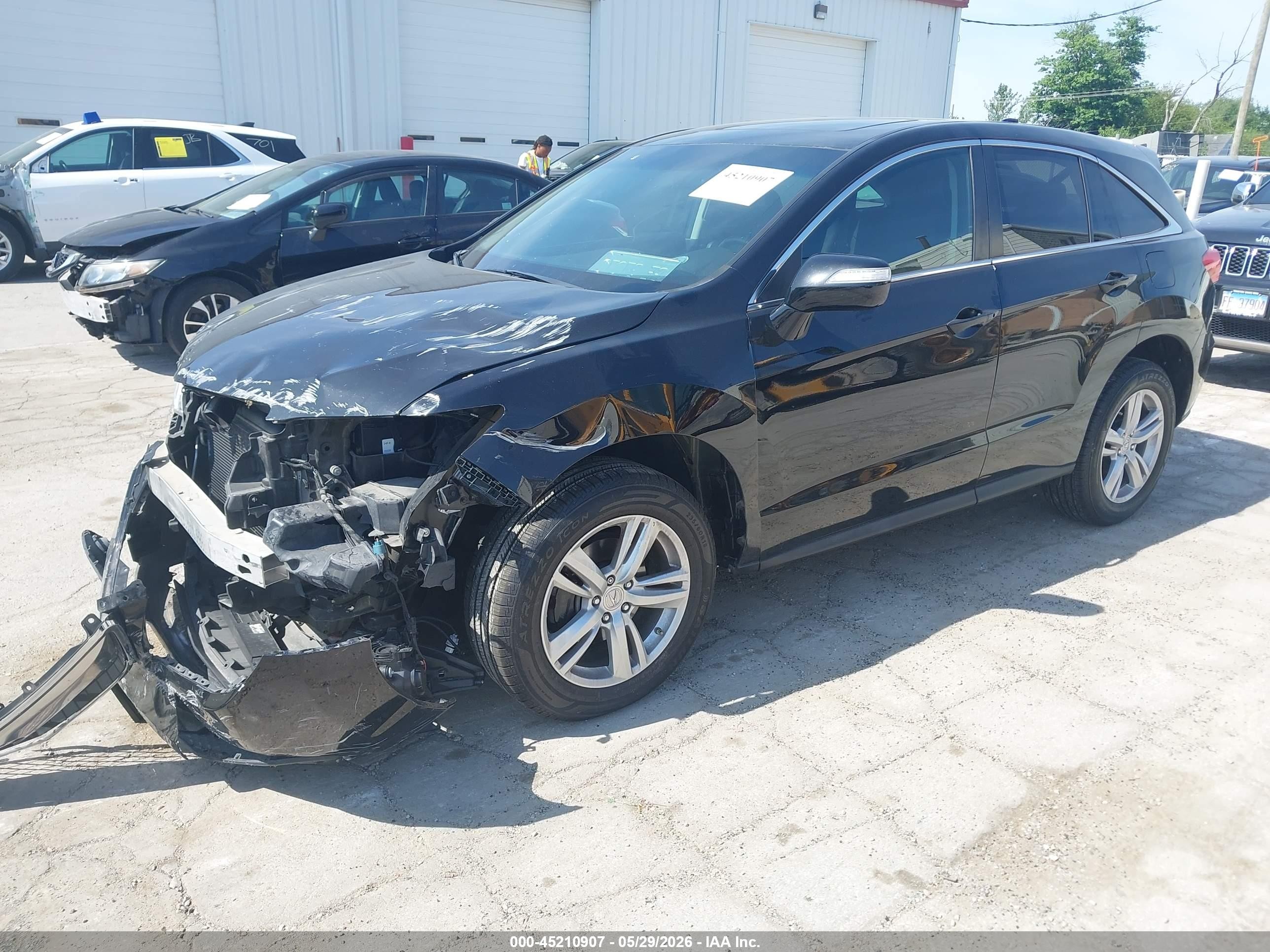2015 Acura Rdx   Black vin: 5J8TB4H32FL008784
