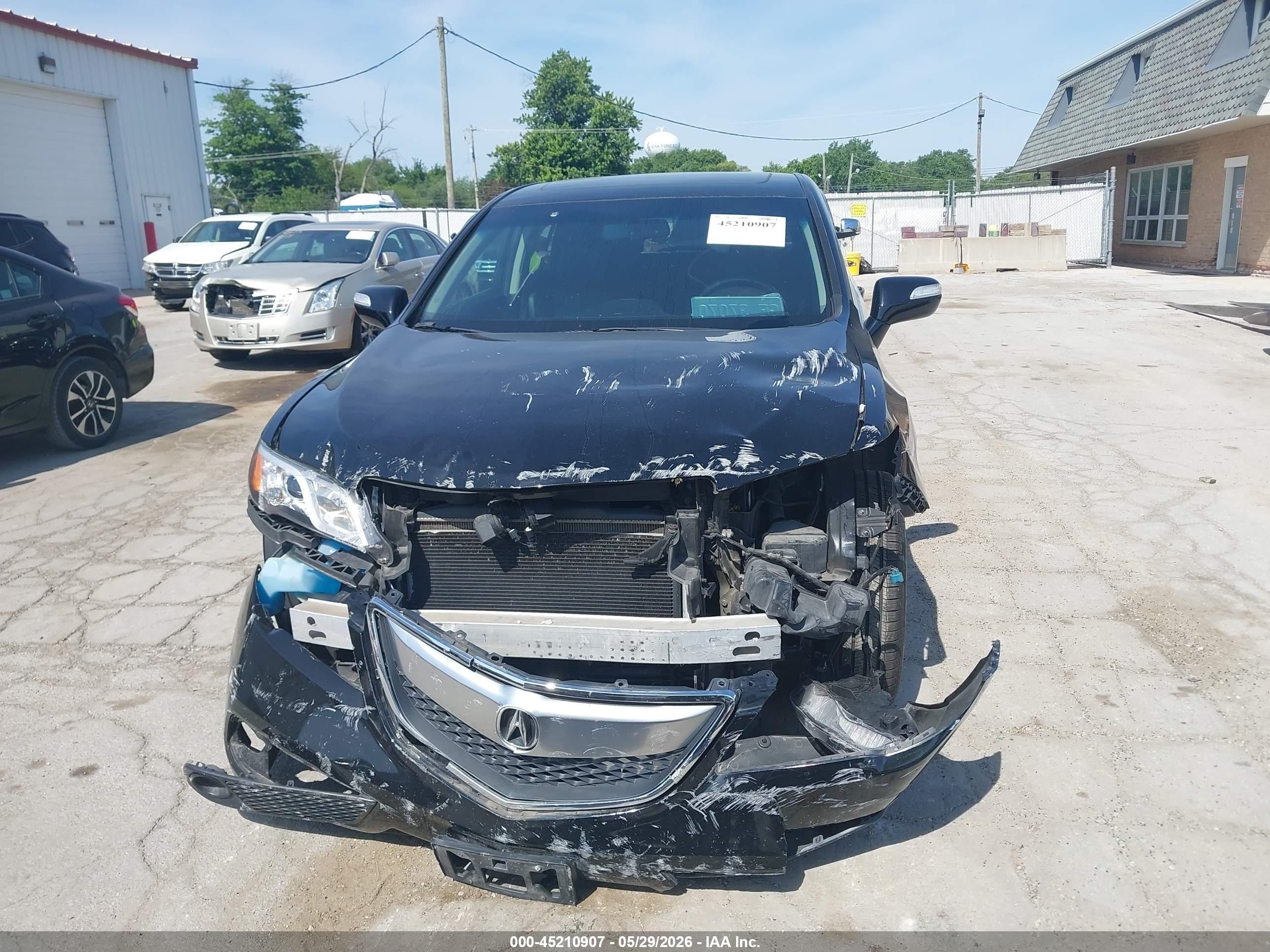 2015 Acura Rdx   Black vin: 5J8TB4H32FL008784