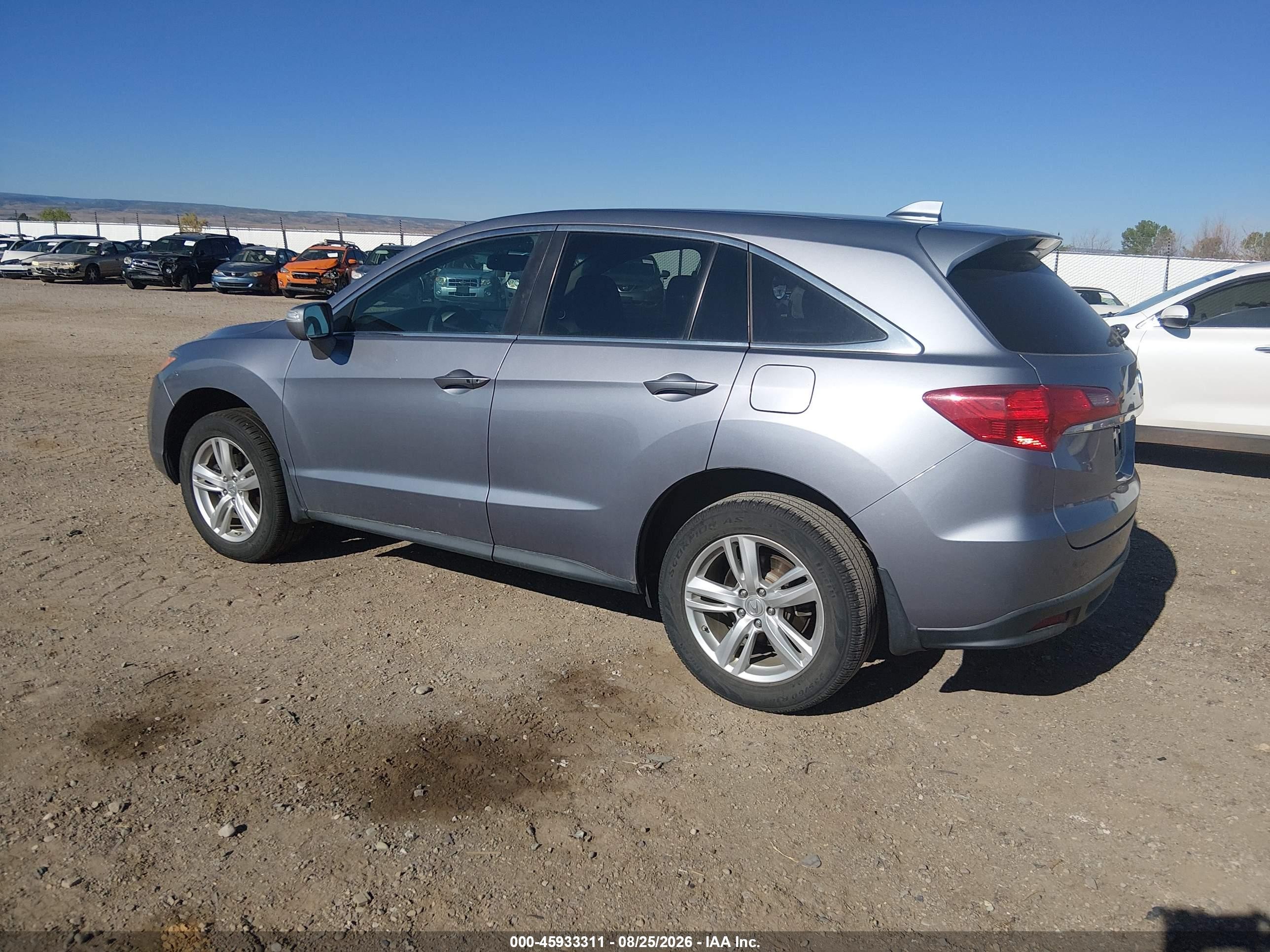 2015 Acura Rdx Gray vin: 5J8TB4H32FL016223