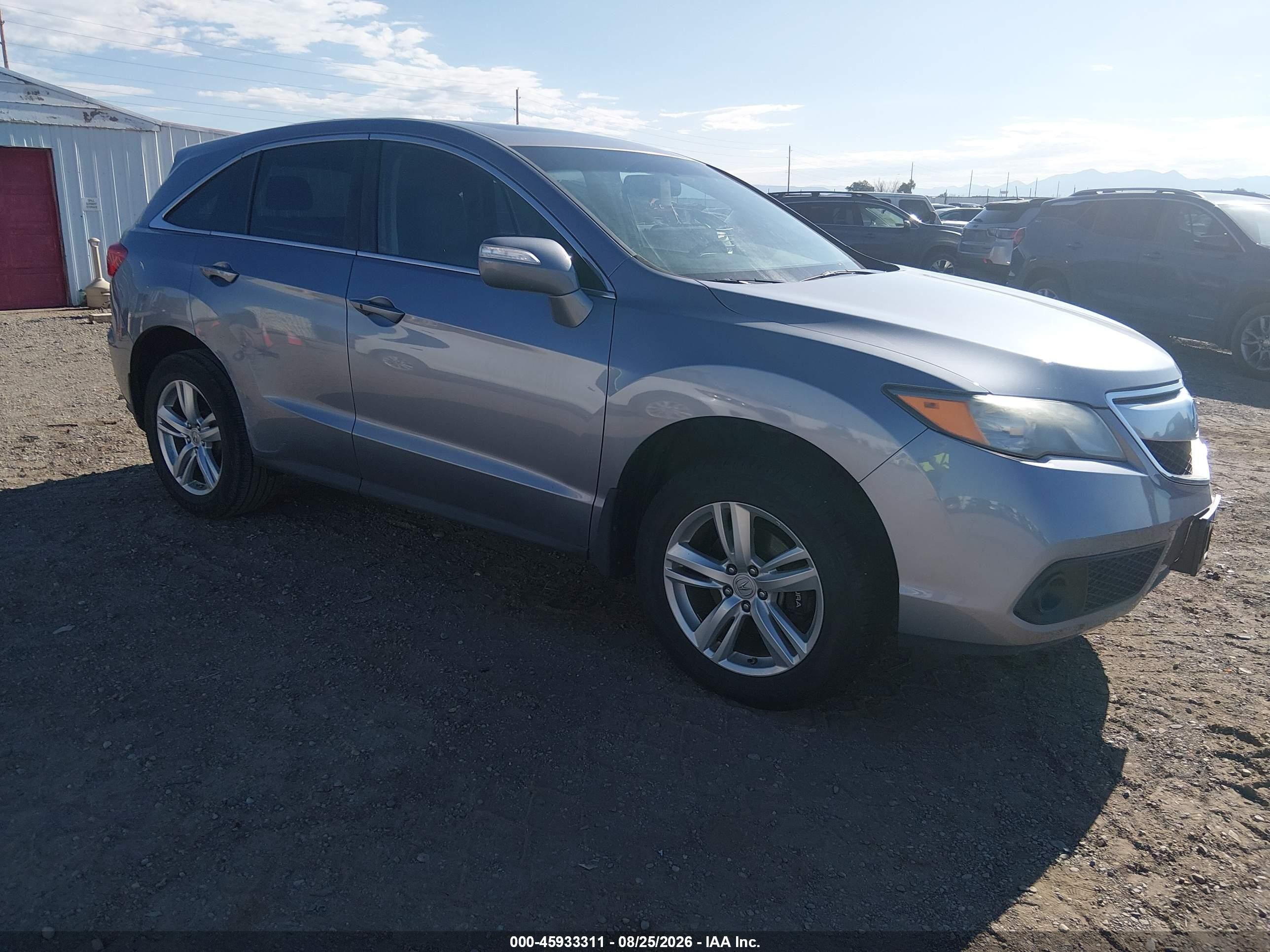 2015 Acura Rdx Gray vin: 5J8TB4H32FL016223