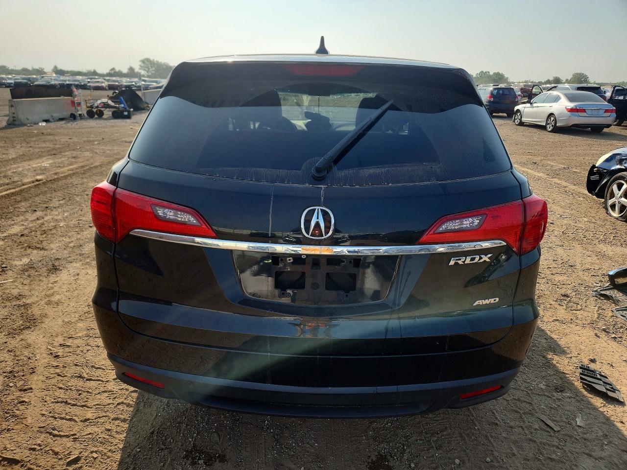 2015 Acura Rdx Black vin: 5J8TB4H32FL020286