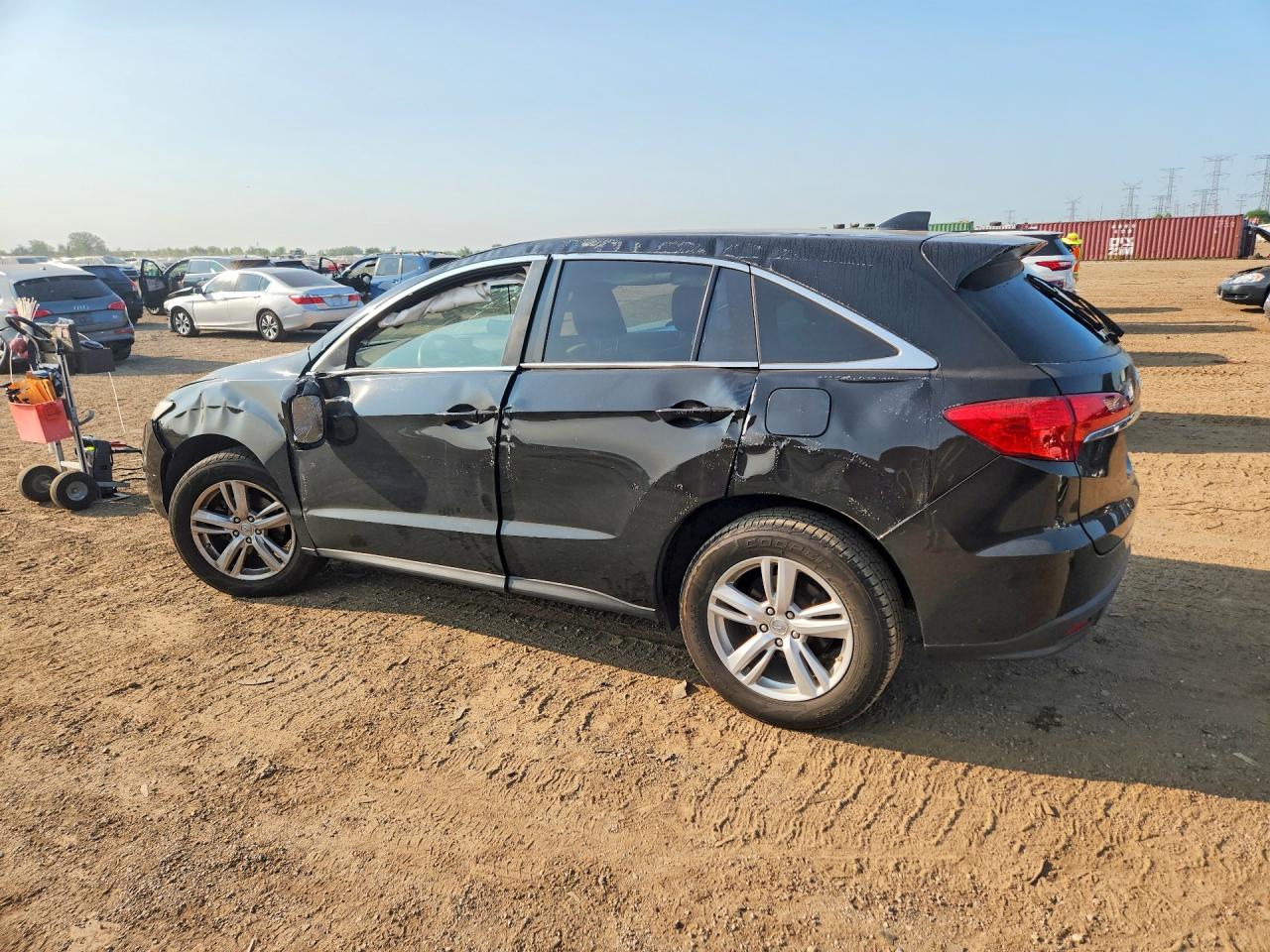 2015 Acura Rdx Black vin: 5J8TB4H32FL020286