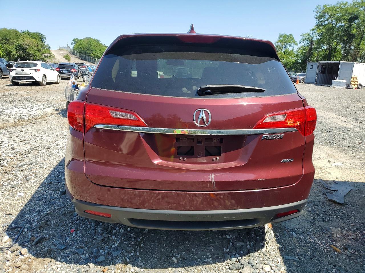 2013 Acura Rdx Burgundy vin: 5J8TB4H33DL000836