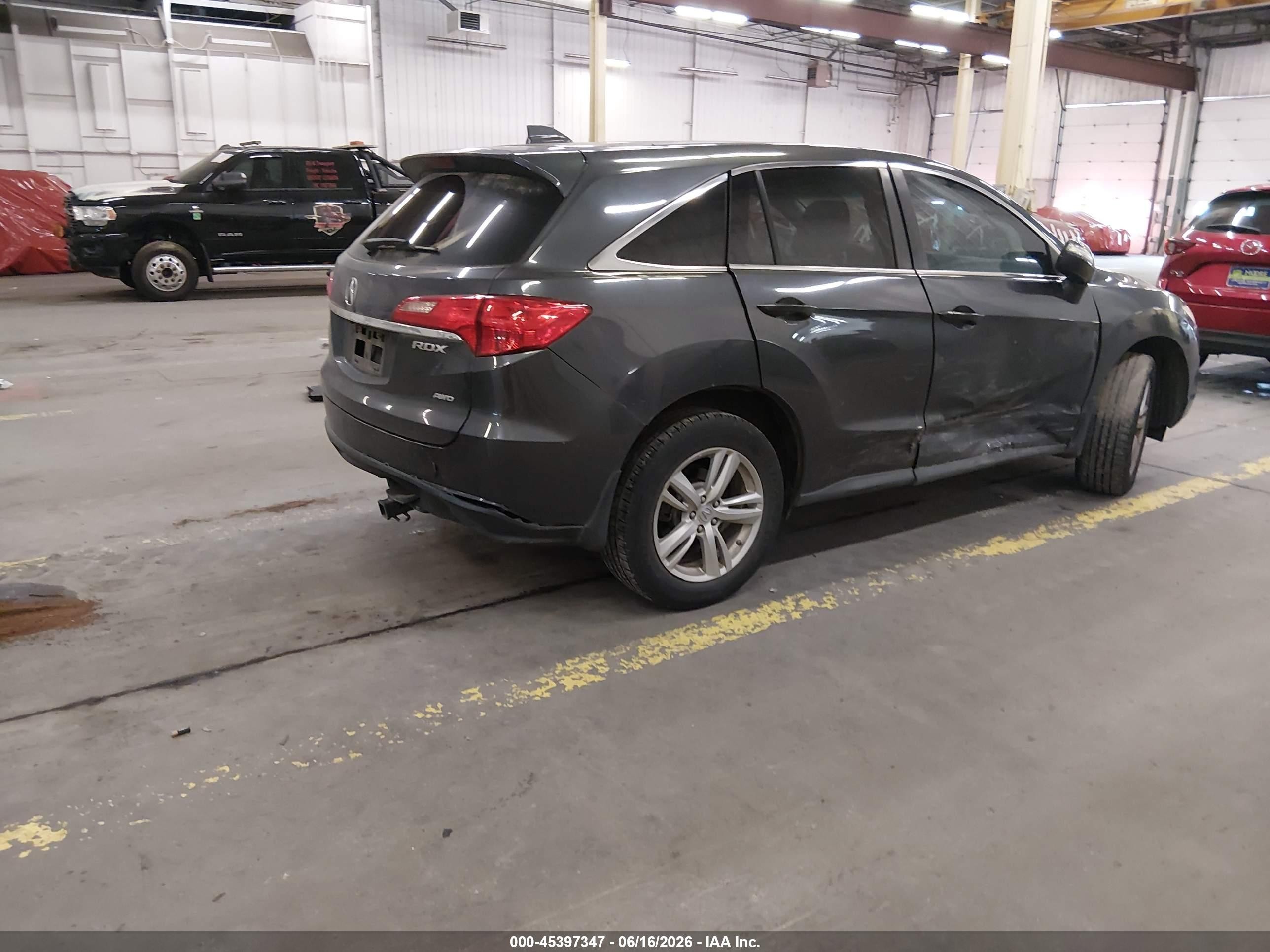 2013 Acura Rdx   Gray vin: 5J8TB4H33DL008953