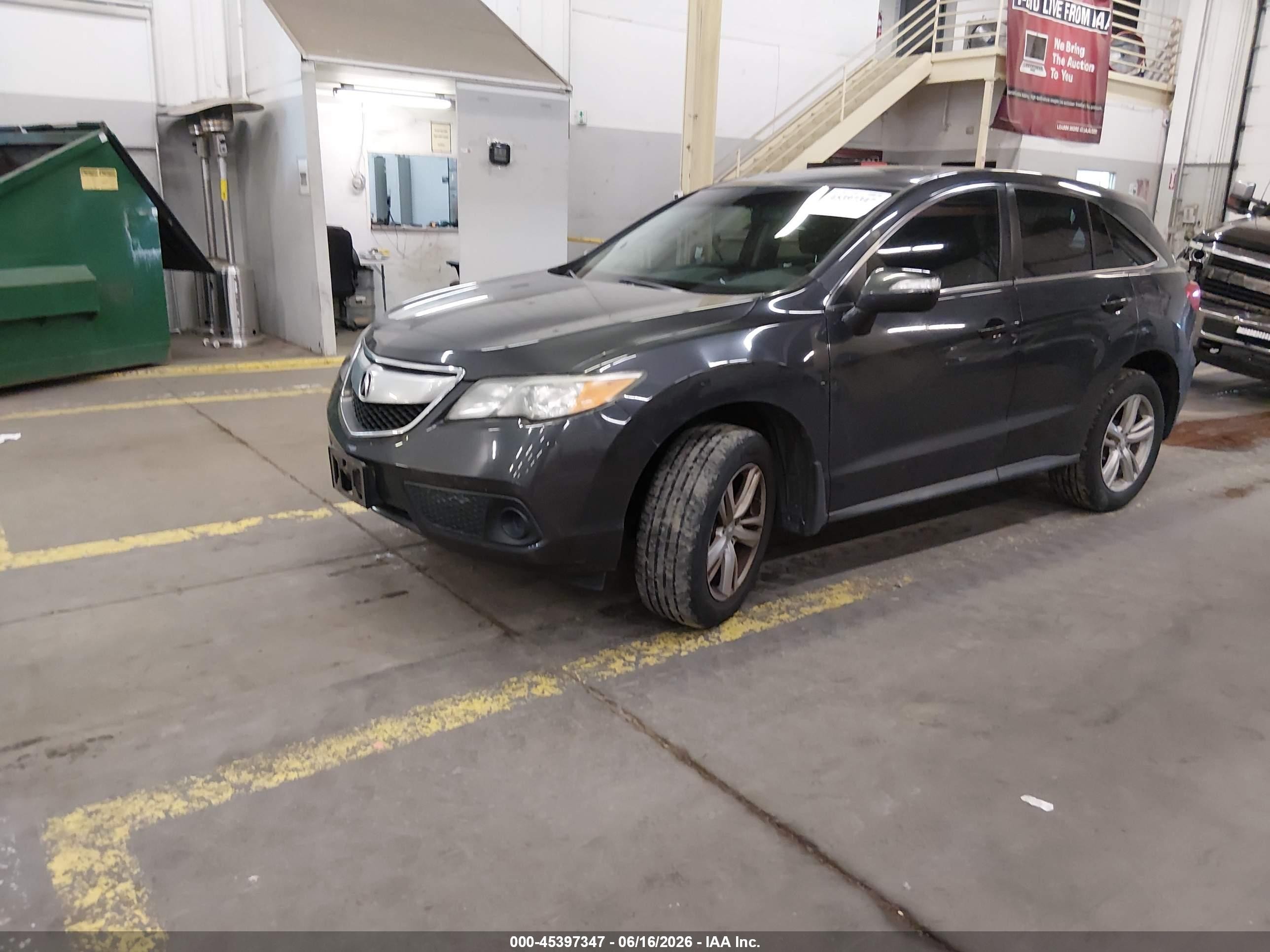 2013 Acura Rdx   Gray vin: 5J8TB4H33DL008953
