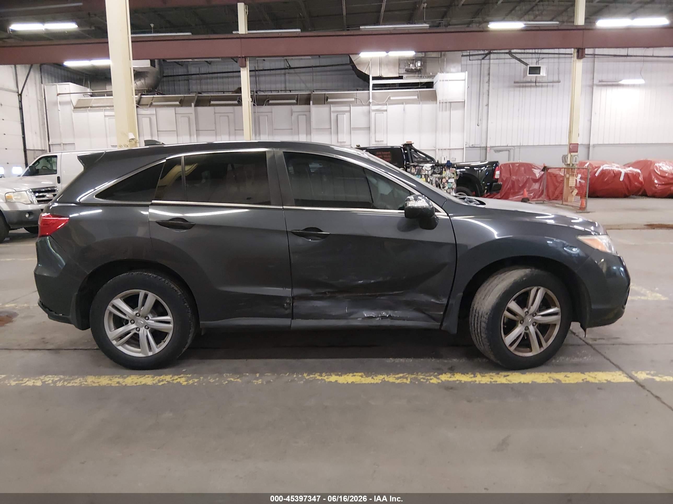 2013 Acura Rdx   Gray vin: 5J8TB4H33DL008953
