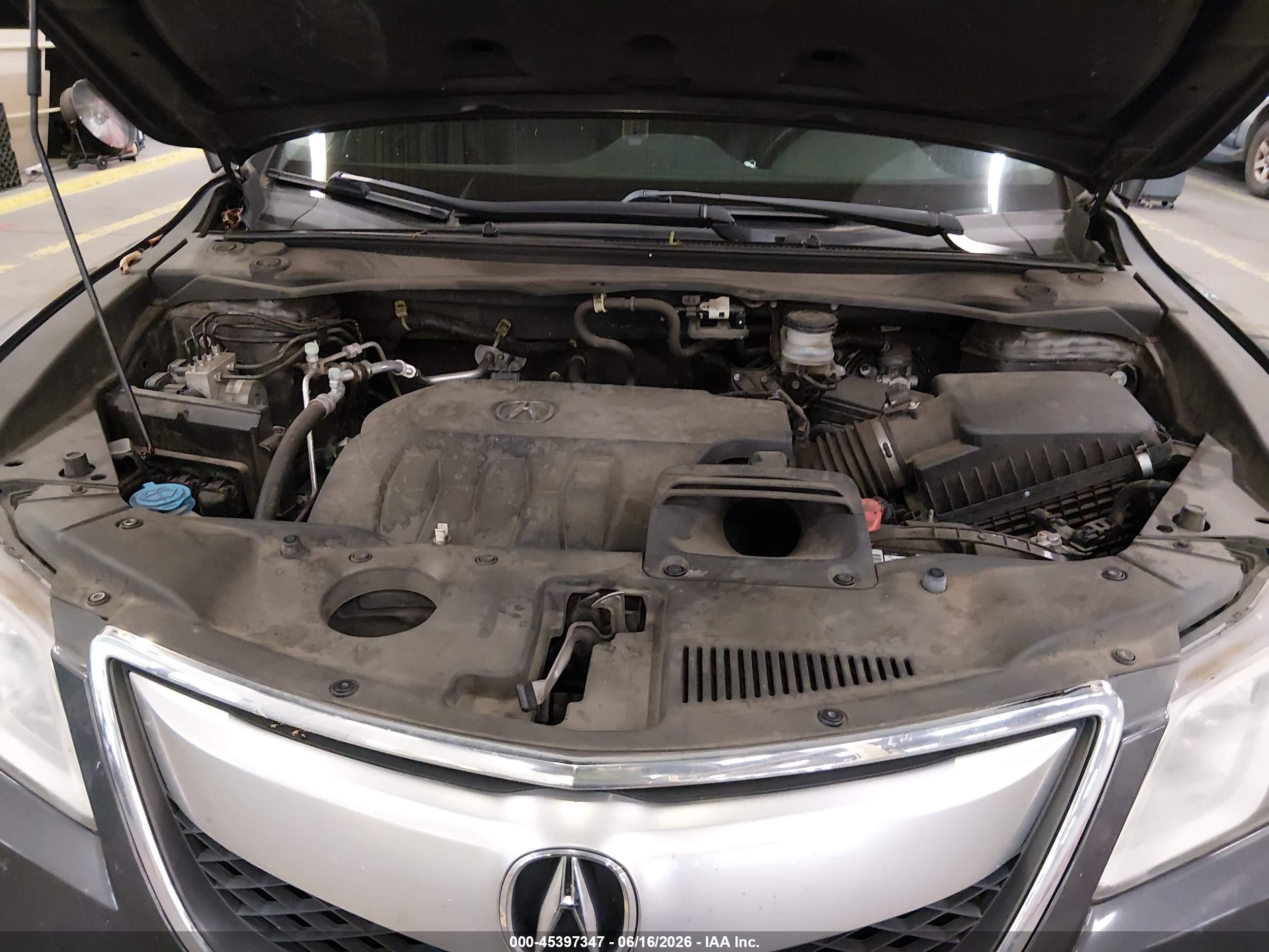 2013 Acura Rdx   Gray vin: 5J8TB4H33DL008953