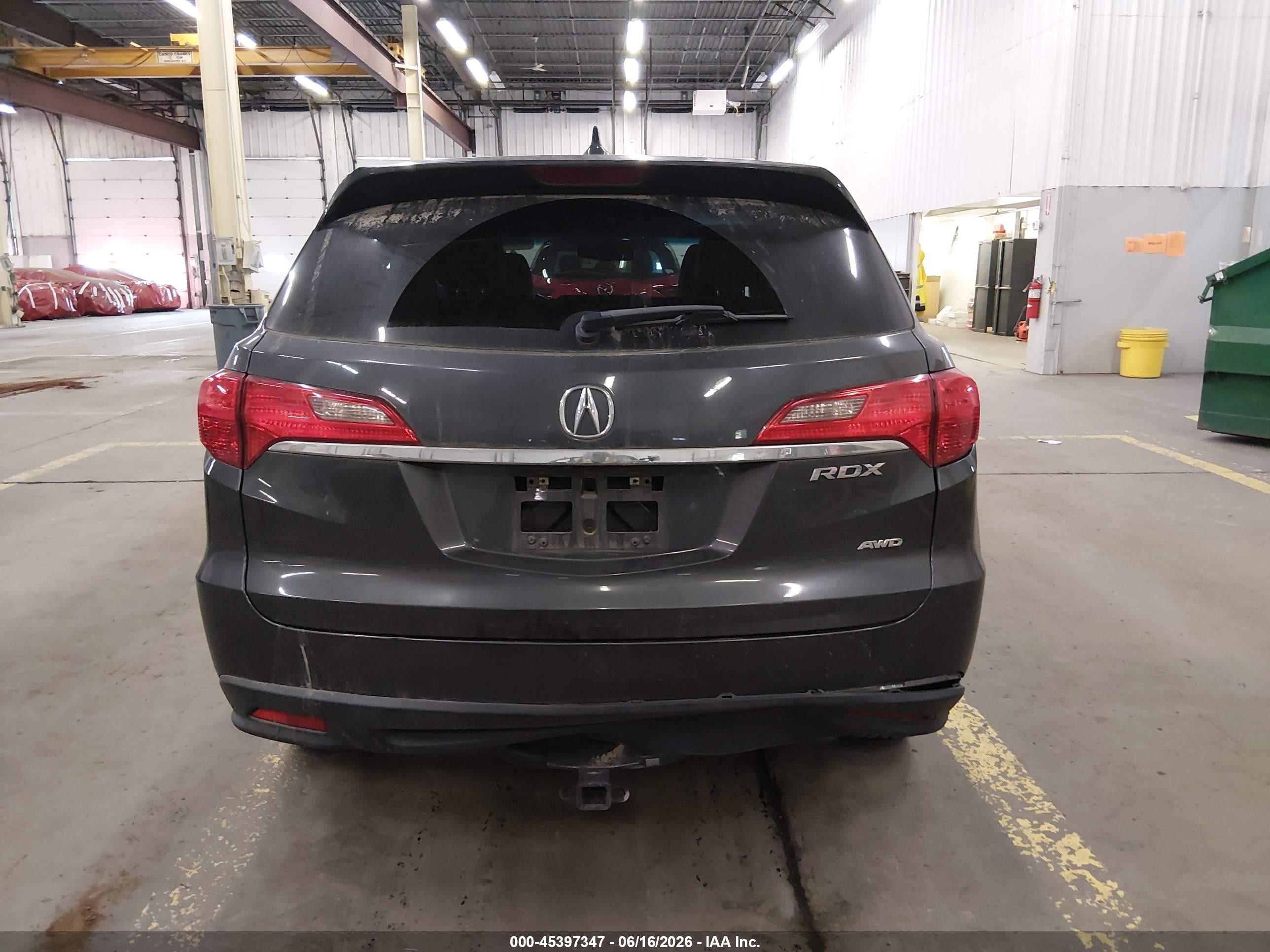 2013 Acura Rdx   Gray vin: 5J8TB4H33DL008953