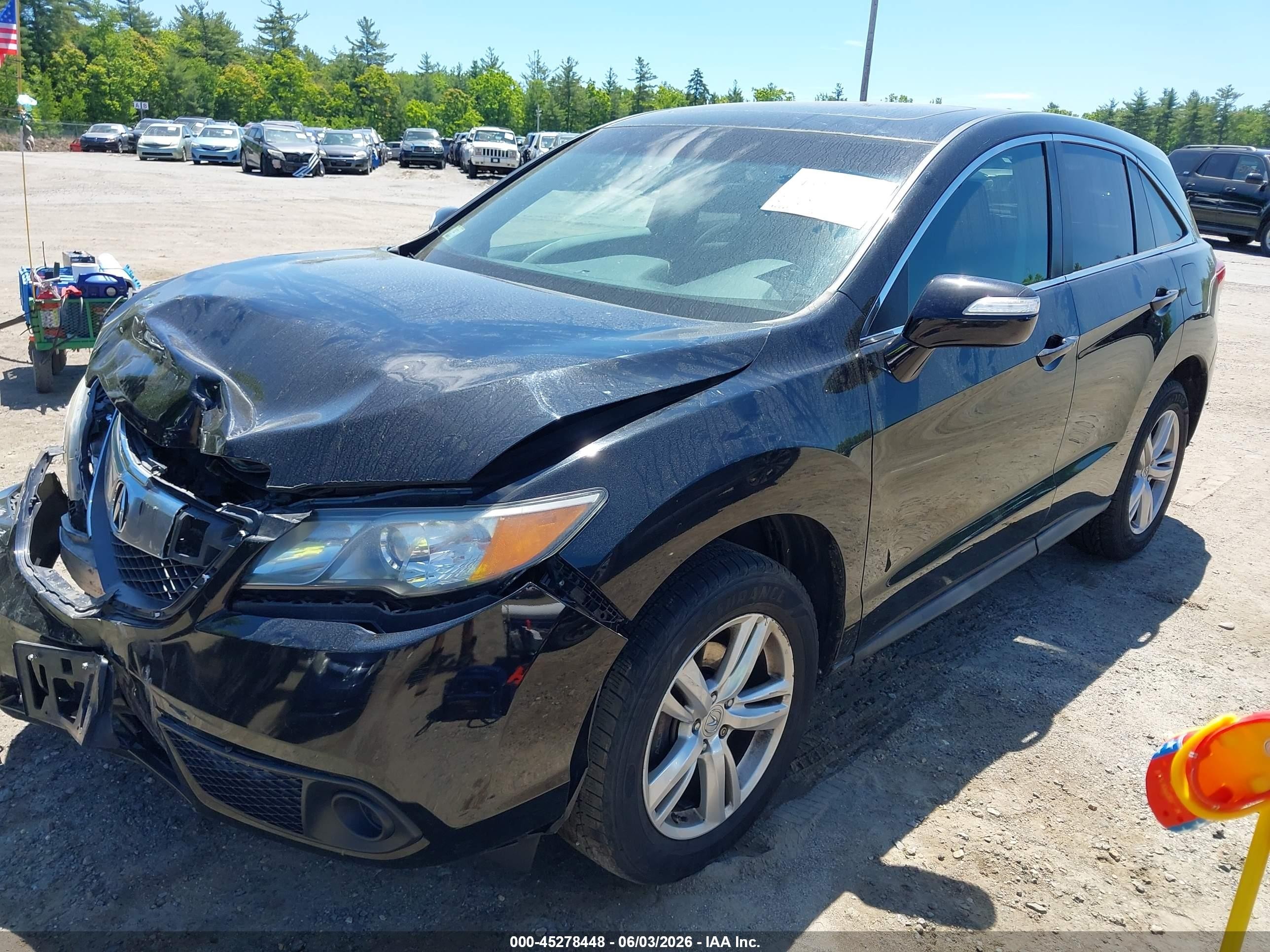 2014 Acura Rdx Black vin: 5J8TB4H33EL002958
