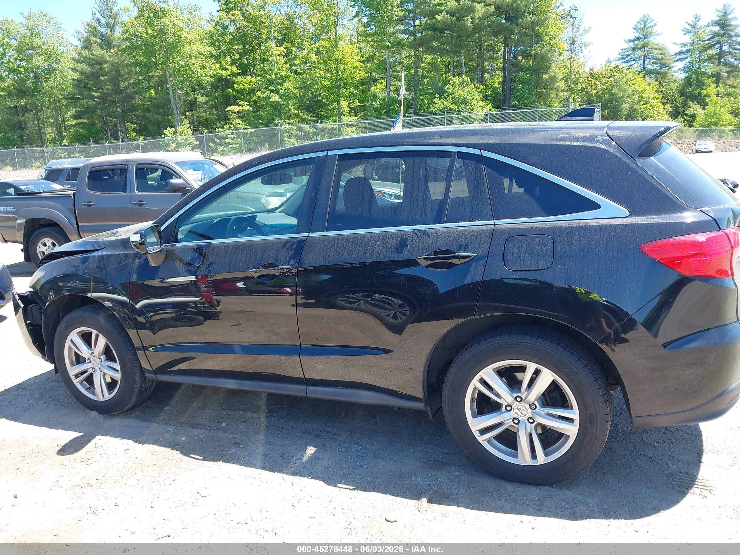 2014 Acura Rdx Black vin: 5J8TB4H33EL002958