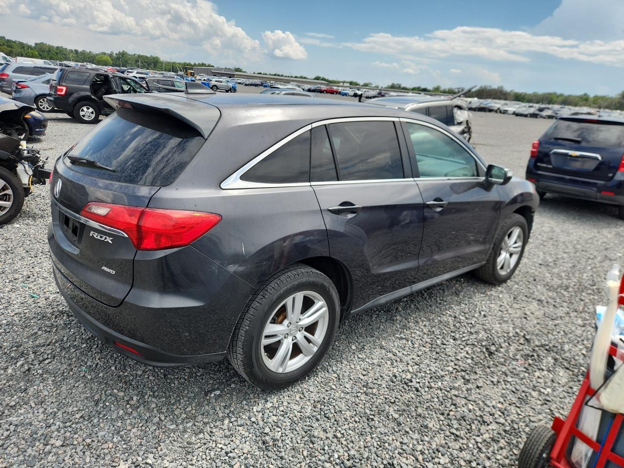 2014 Acura Rdx Black vin: 5J8TB4H33EL005102
