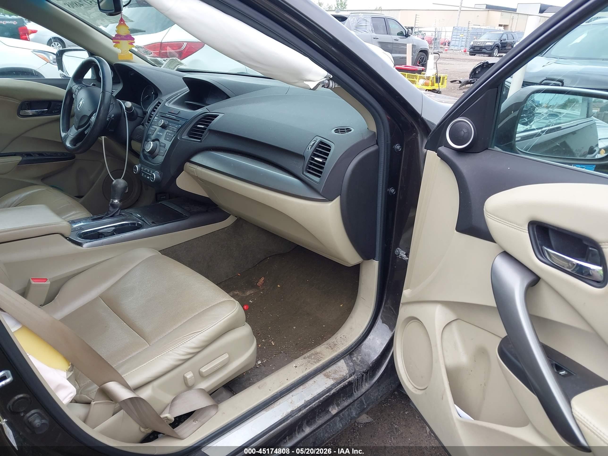 2014 Acura Rdx Gray vin: 5J8TB4H33EL007206