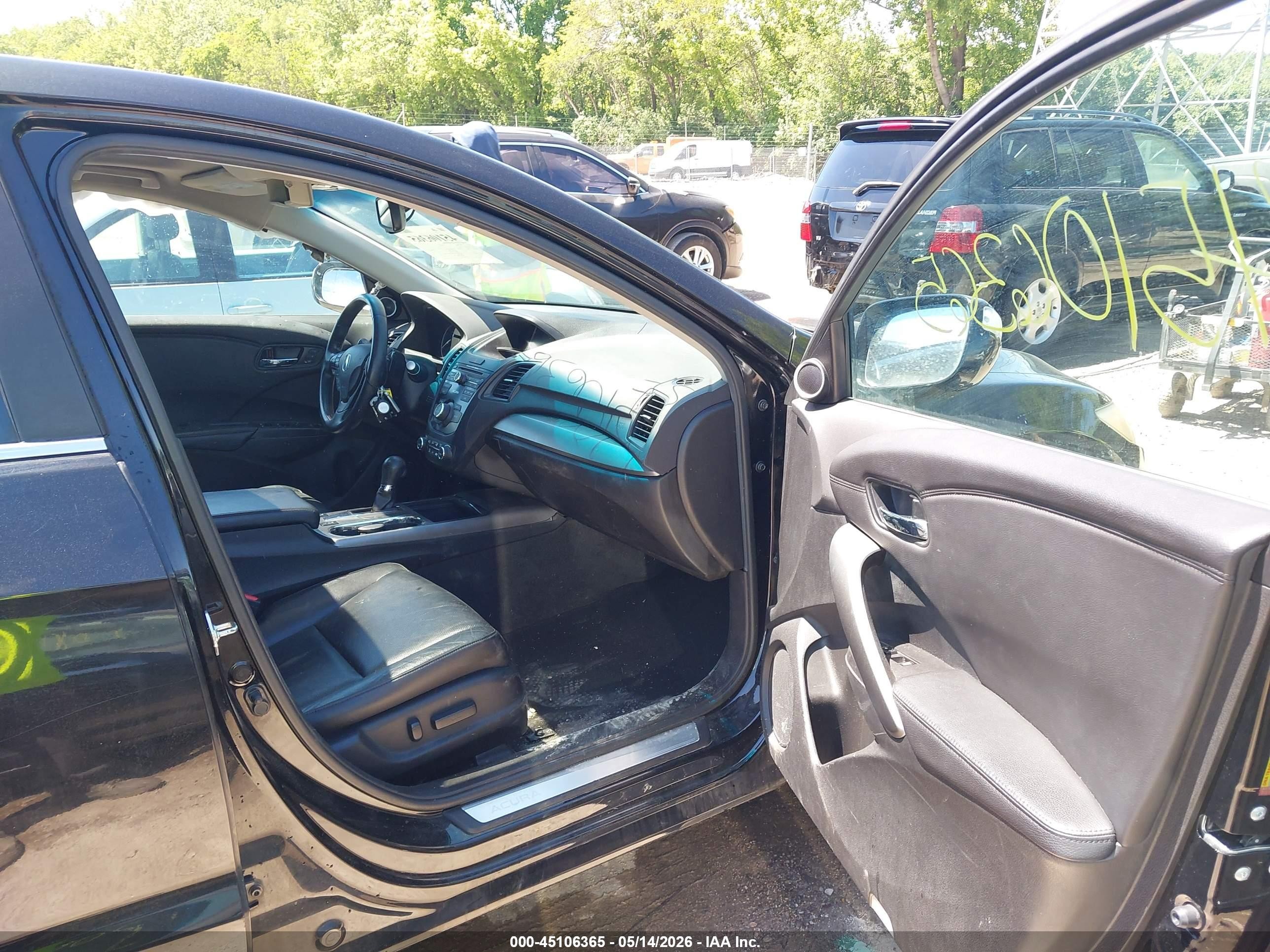 2014 Acura Rdx   Black vin: 5J8TB4H33EL016181