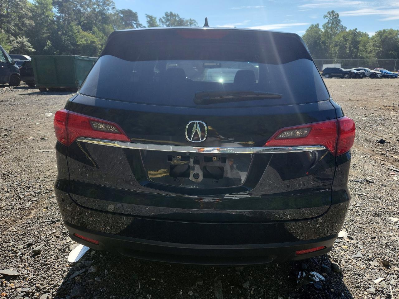 2015 Acura Rdx Black vin: 5J8TB4H33FL006932